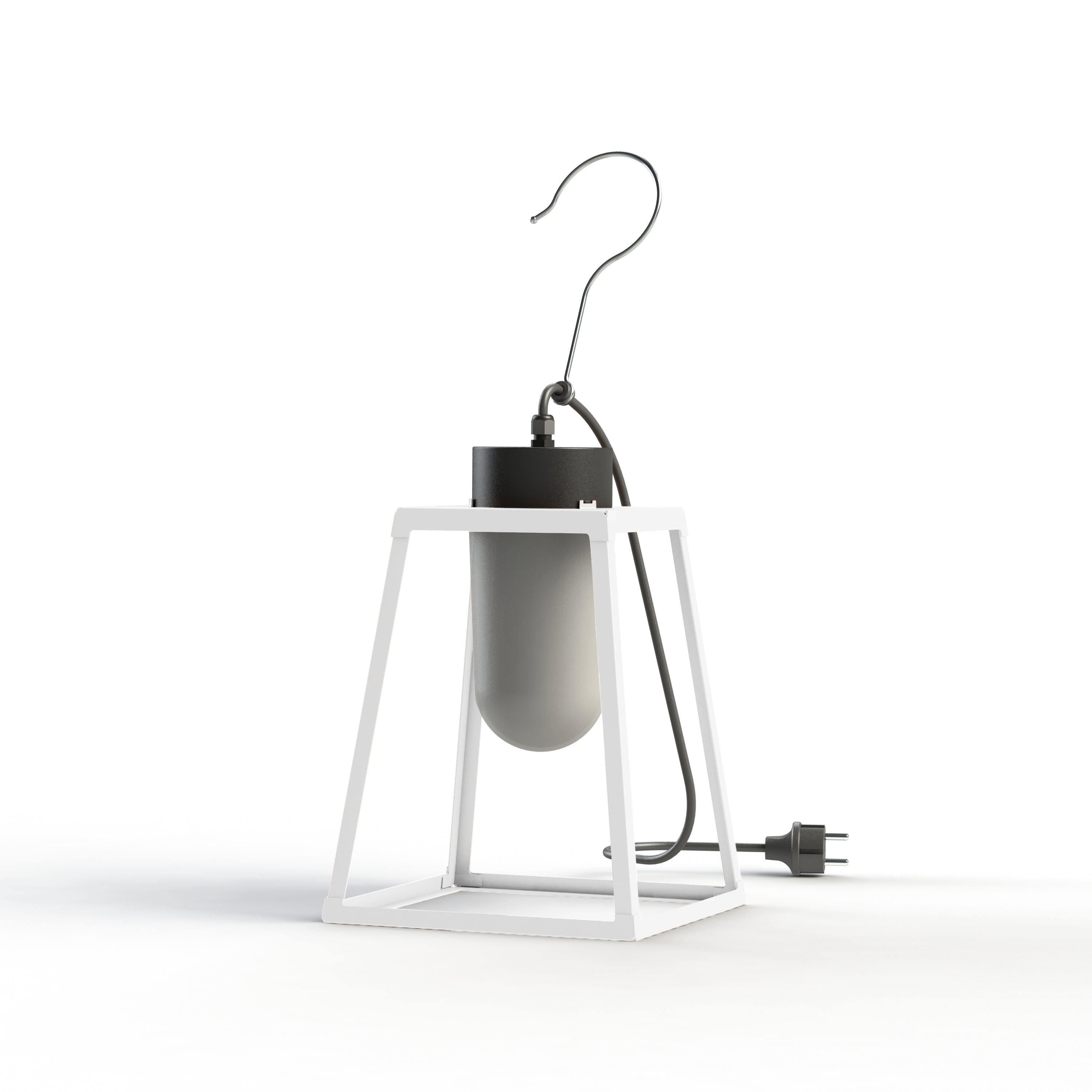 Luminaire mobile Lampiok 1 N°1 opale Blanc 001 131002001