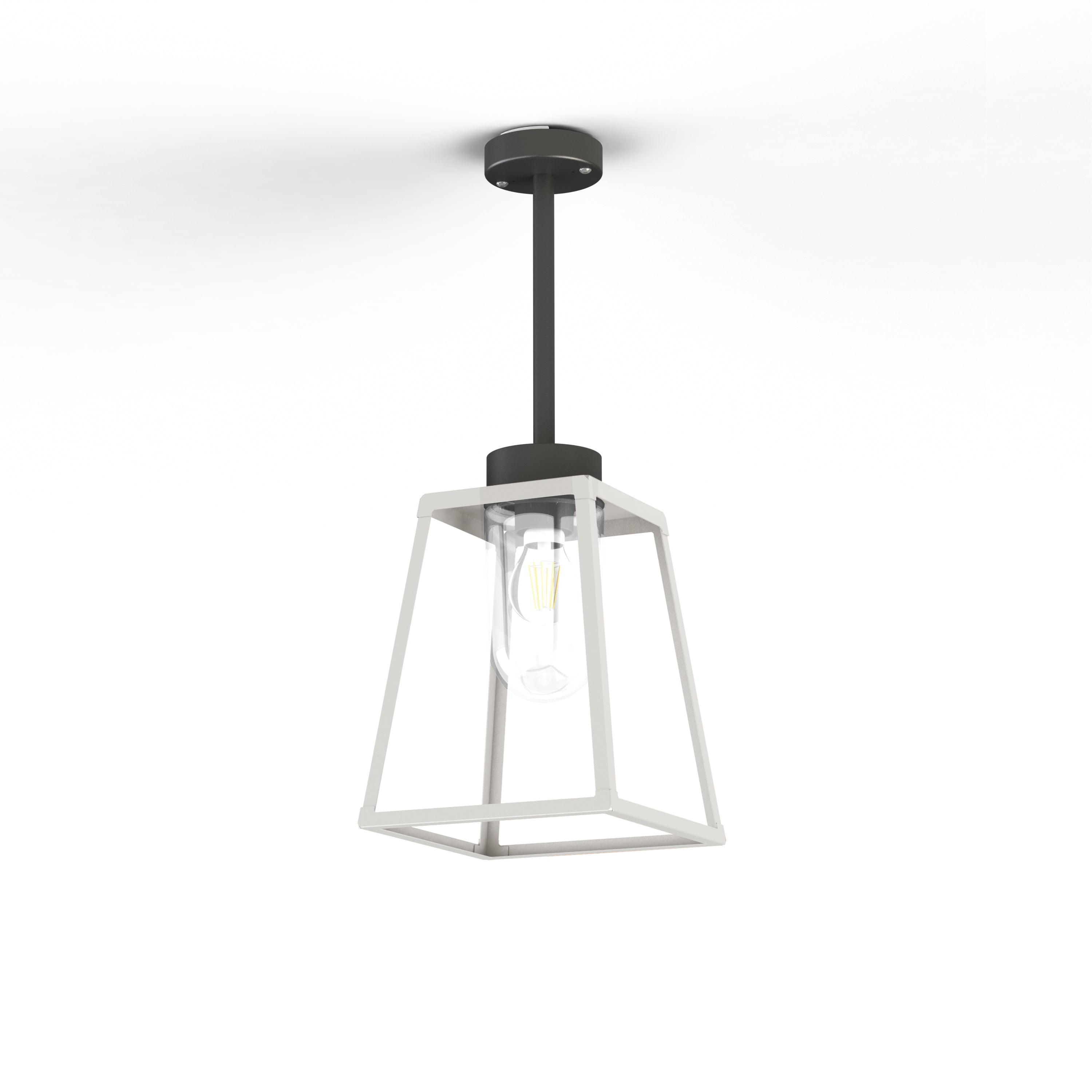 Suspension Lampiok 1 N°2 clair Blanc pur 101 131003101