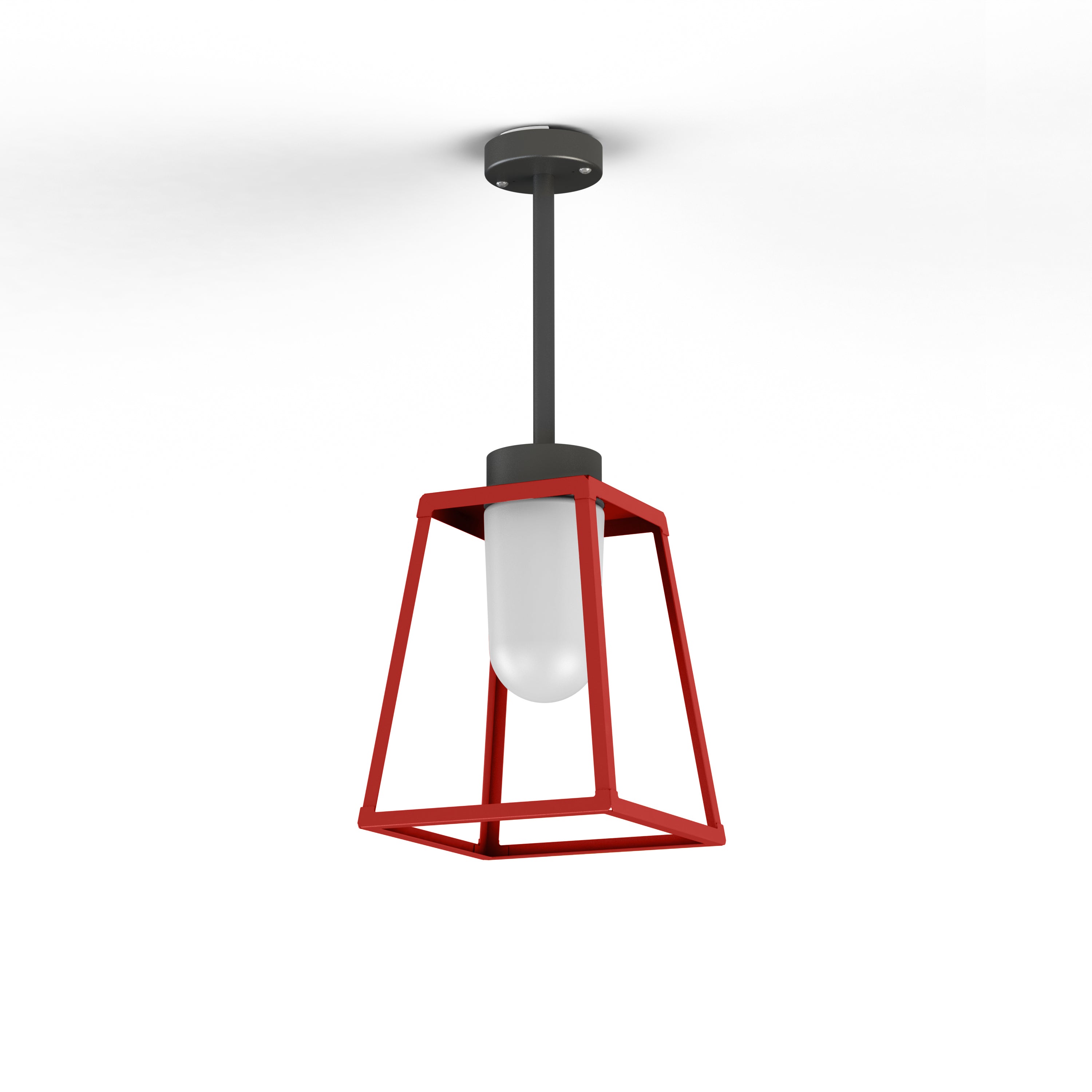 Suspension Lampiok 1 N°2 clair Rouge tomate 110 131004110
