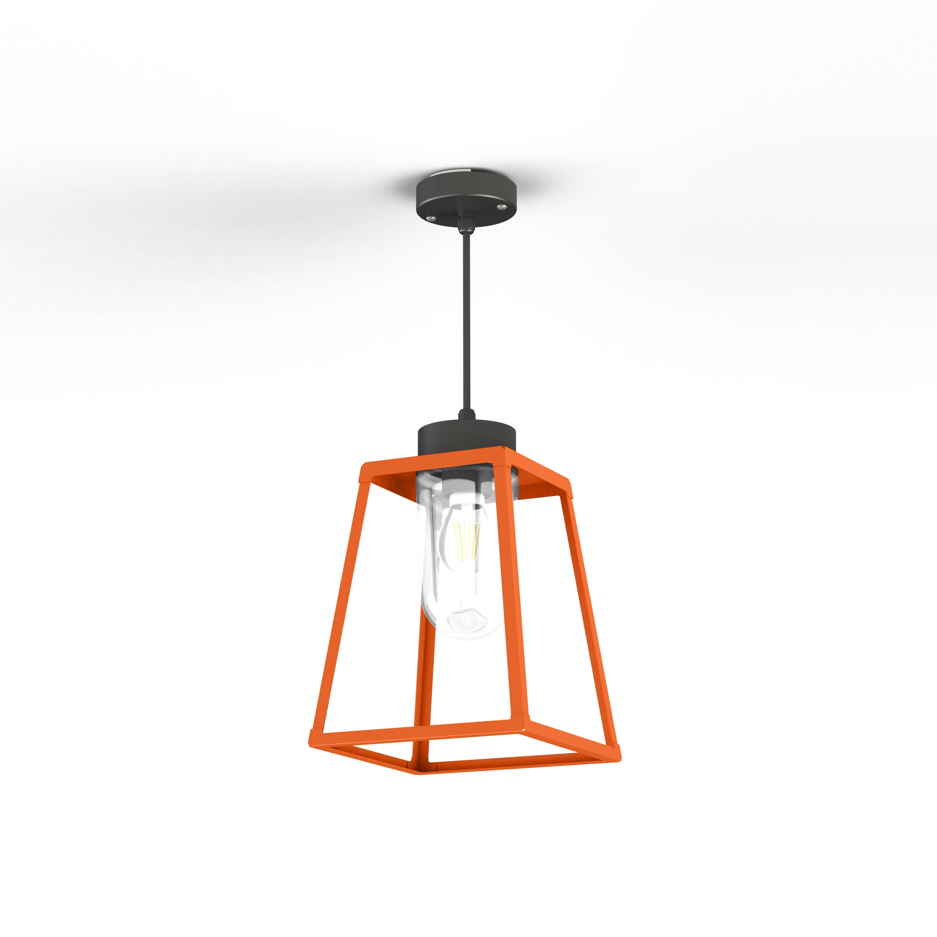 Suspension Lampiok 1 N°3 clair Orangé pur 014 131005014