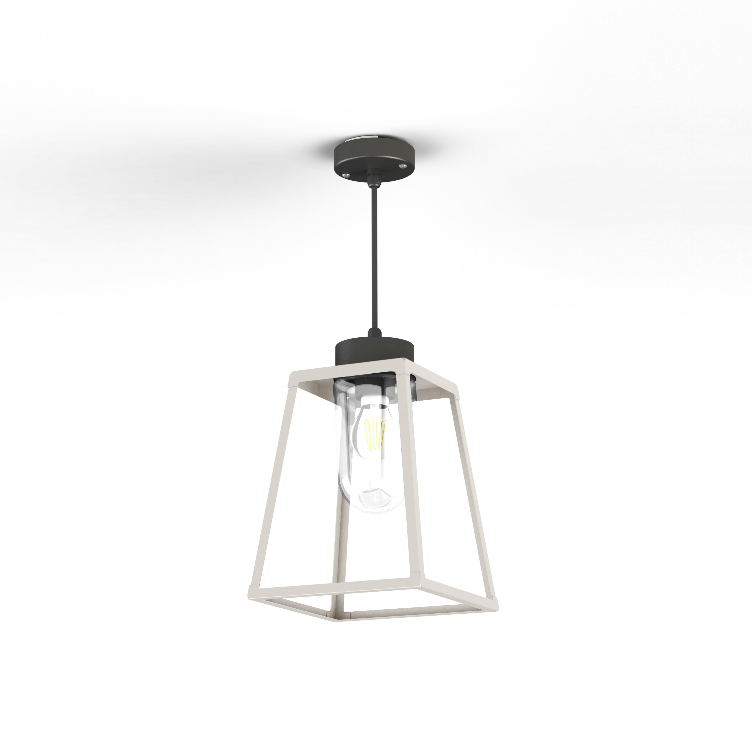 Suspension Lampiok 1 N°3 clair Blanc pur 101 131005101