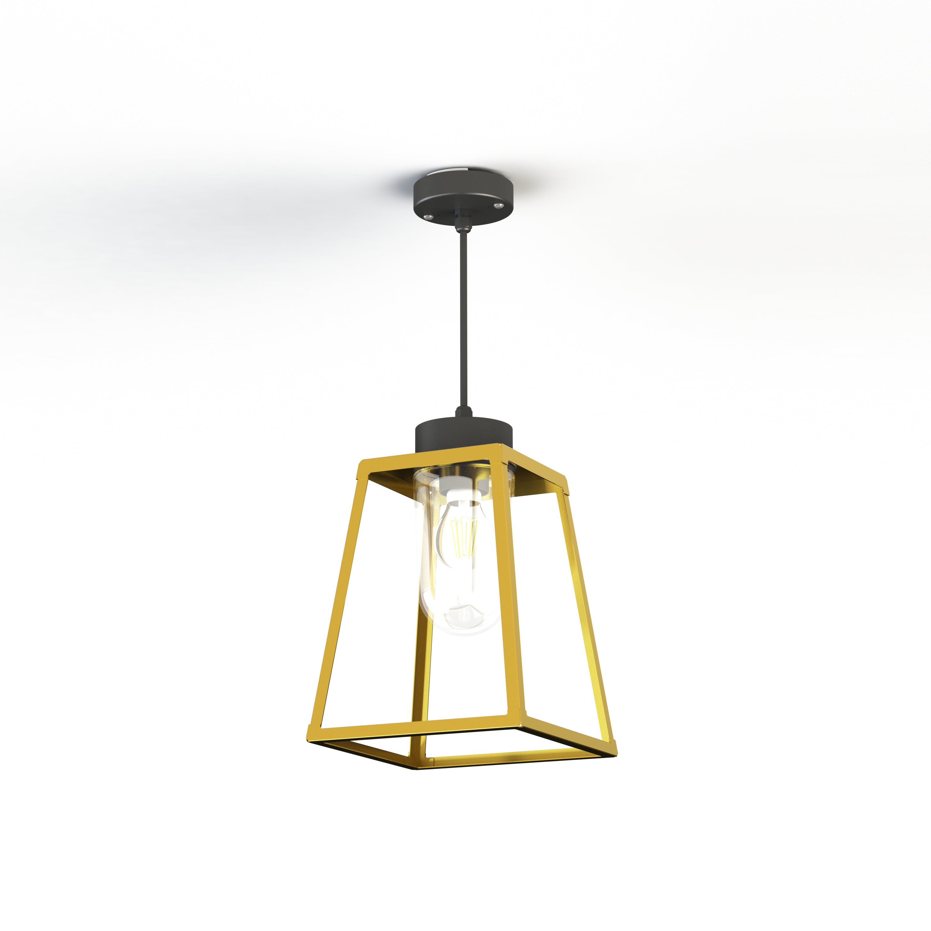 Suspension Lampiok 1 N°3 clair Laiton vernis teinté 070 131005070