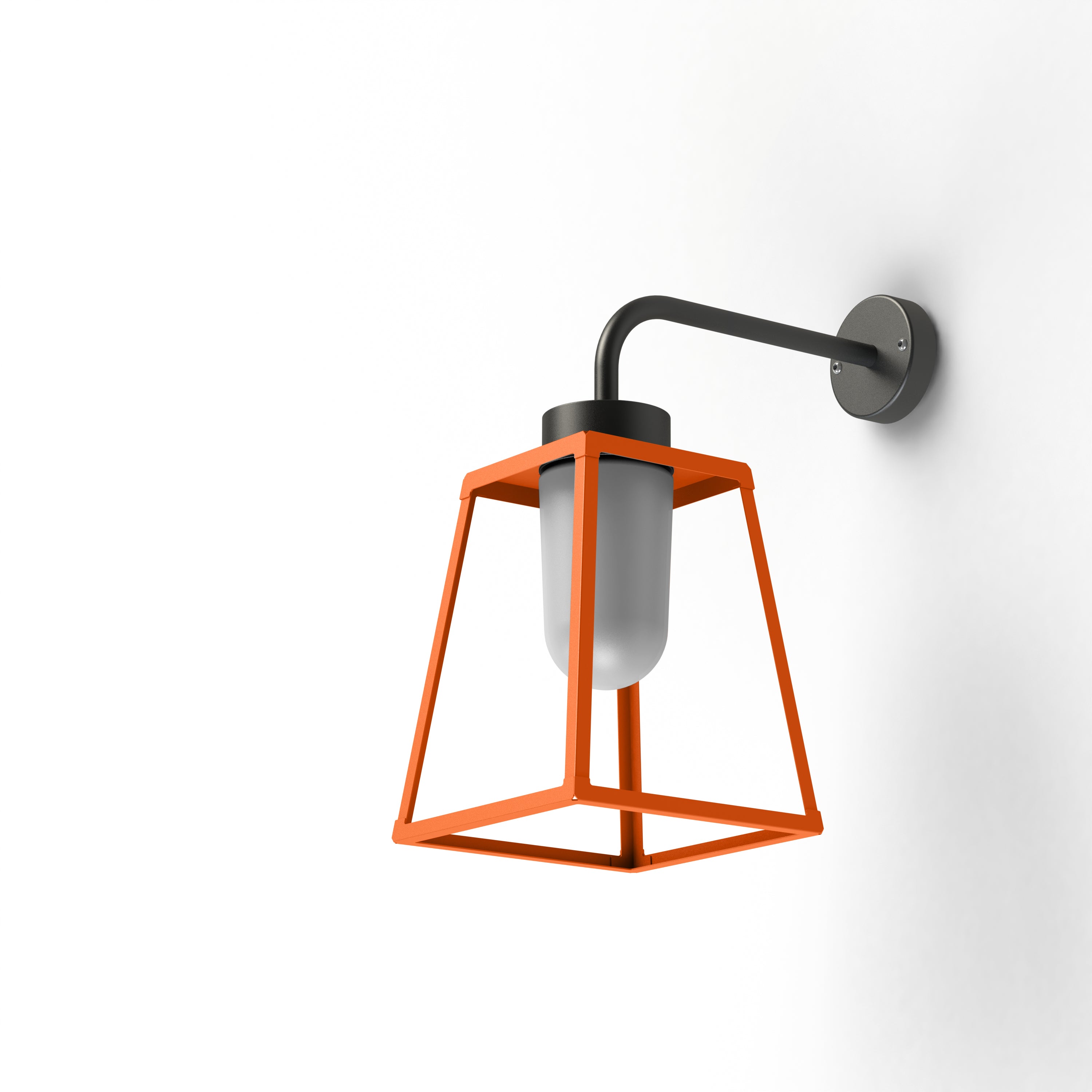 Applique Lampiok 1 N°5 opale Orangé pur 014 131010014
