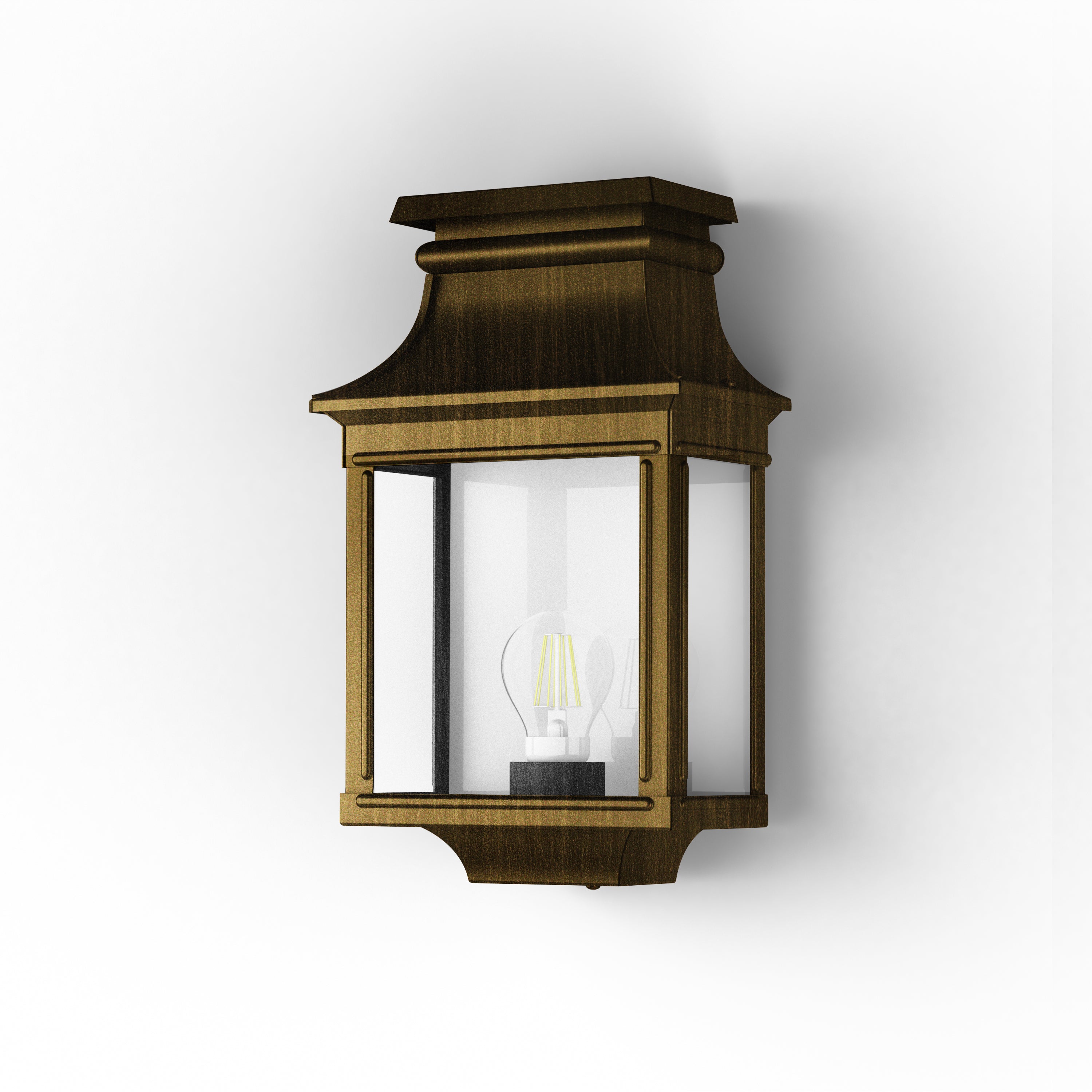 Applique Louis Philippe 1 N°1 Patiné doré 009 134001009