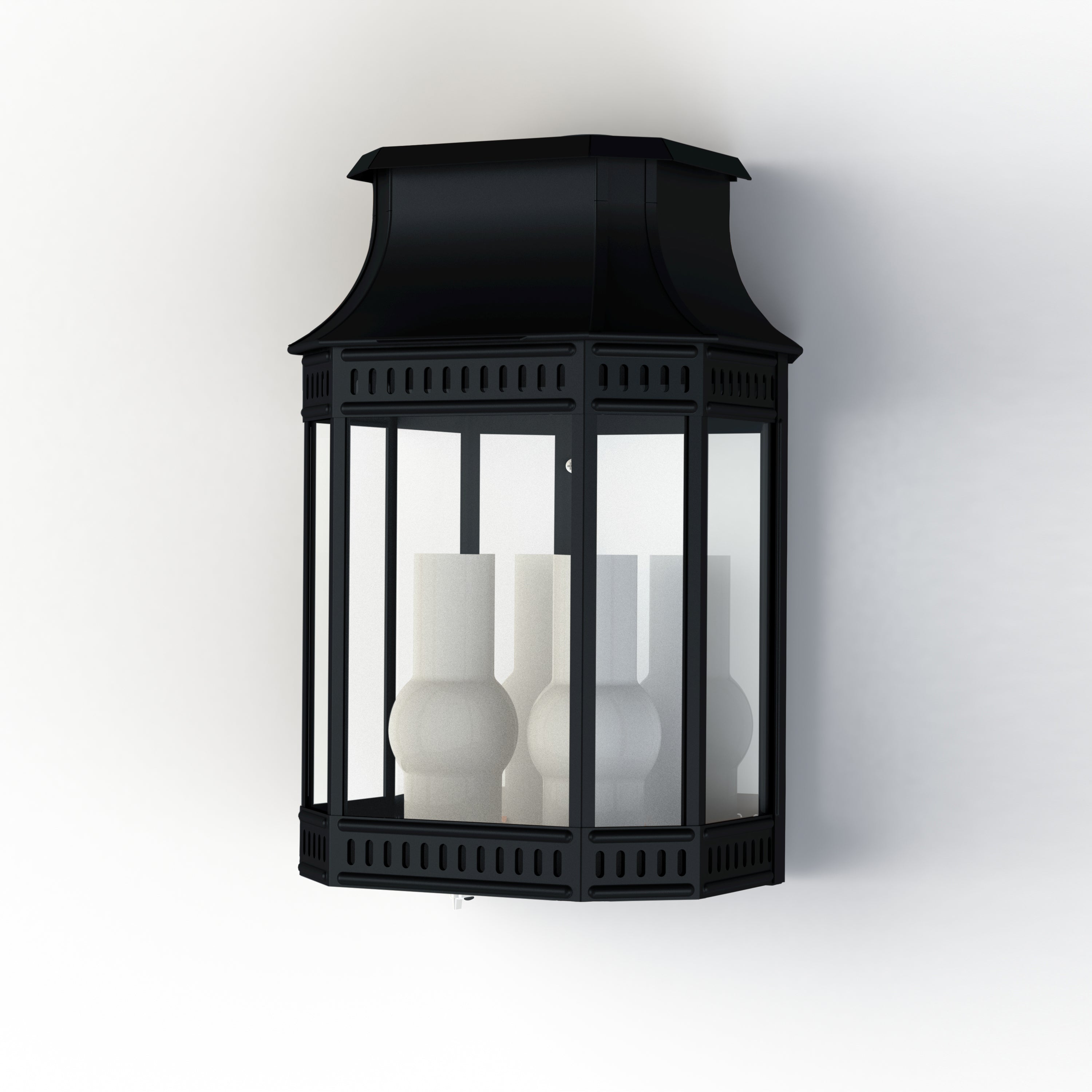 Applique Louis Philippe 2 N°1 g9 Noir foncé 000 135002000
