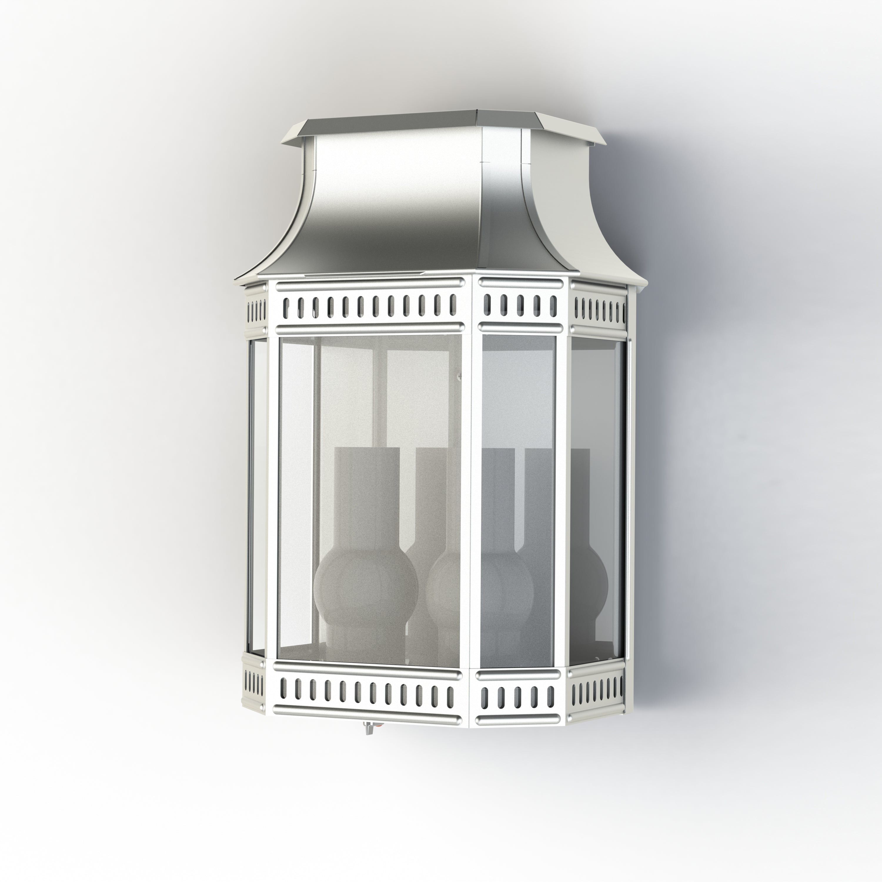 Applique Louis Philippe 2 N°1 Zinc brut 092 135001092