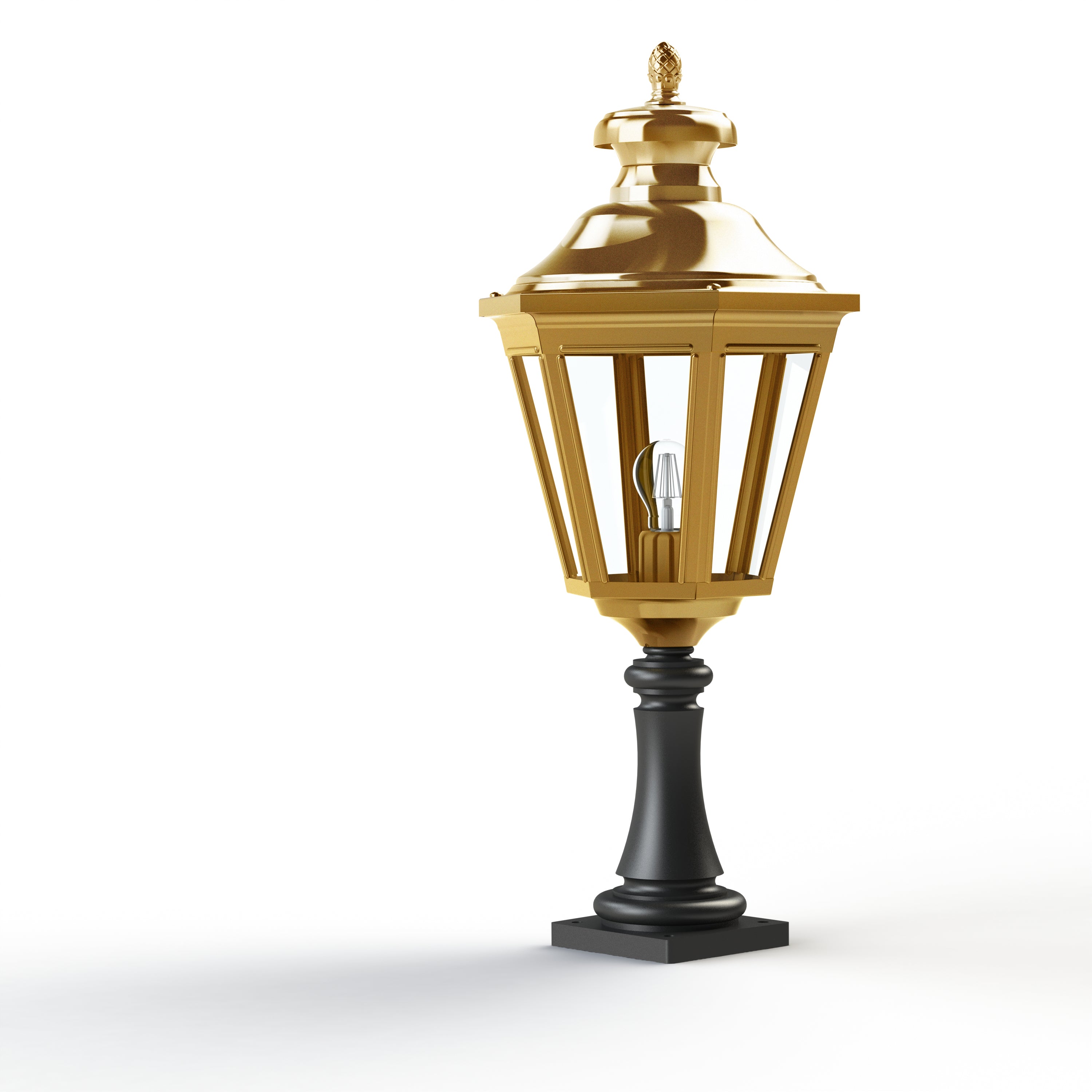 Borne Louis XIII N°5 Laiton vernis teinté 070 130009070