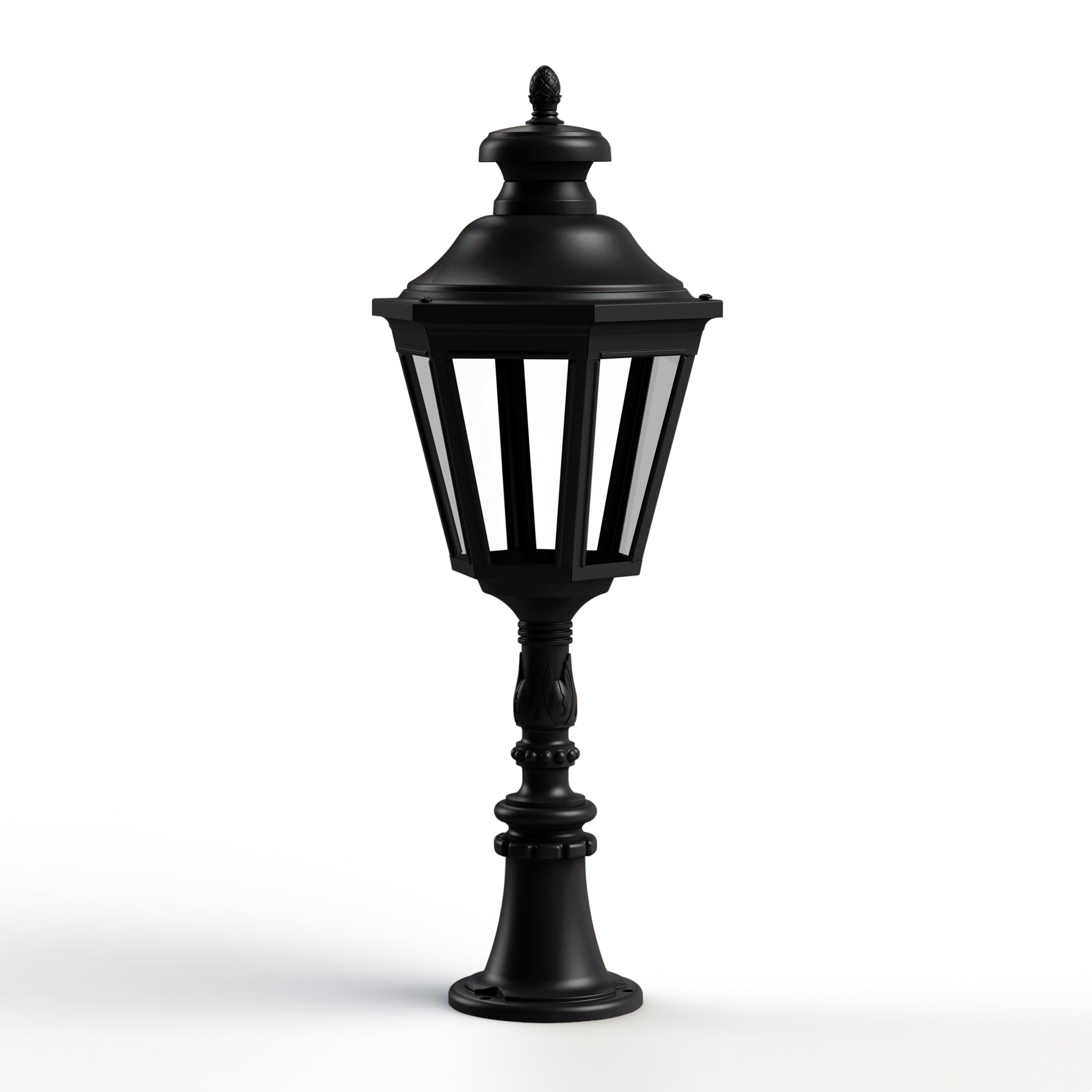 Borne Louis XIII N°9 LED 2700°K Noir foncé 000 130118000