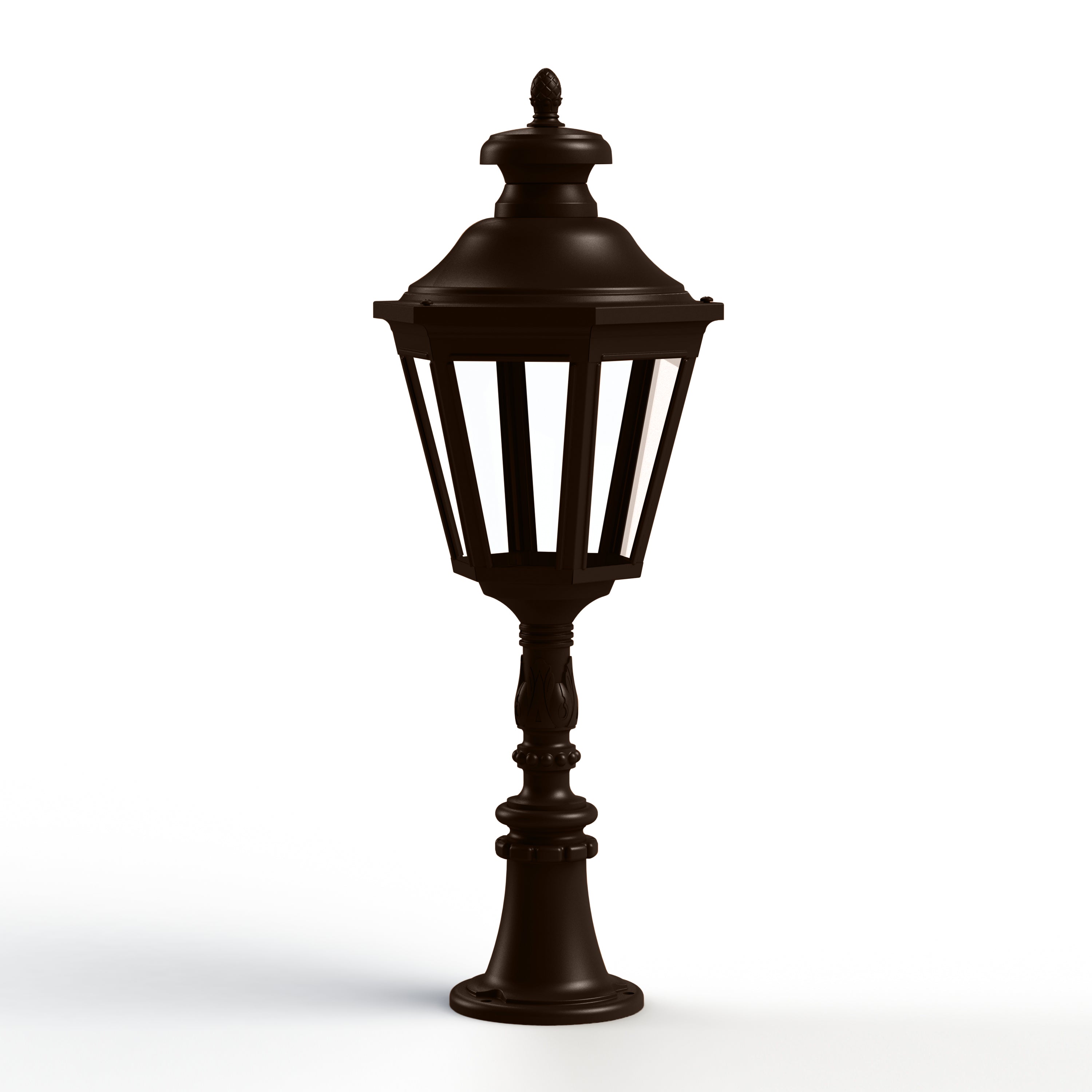 Borne Louis XIII N°9 LED 2700°K Rouille 046 130118046