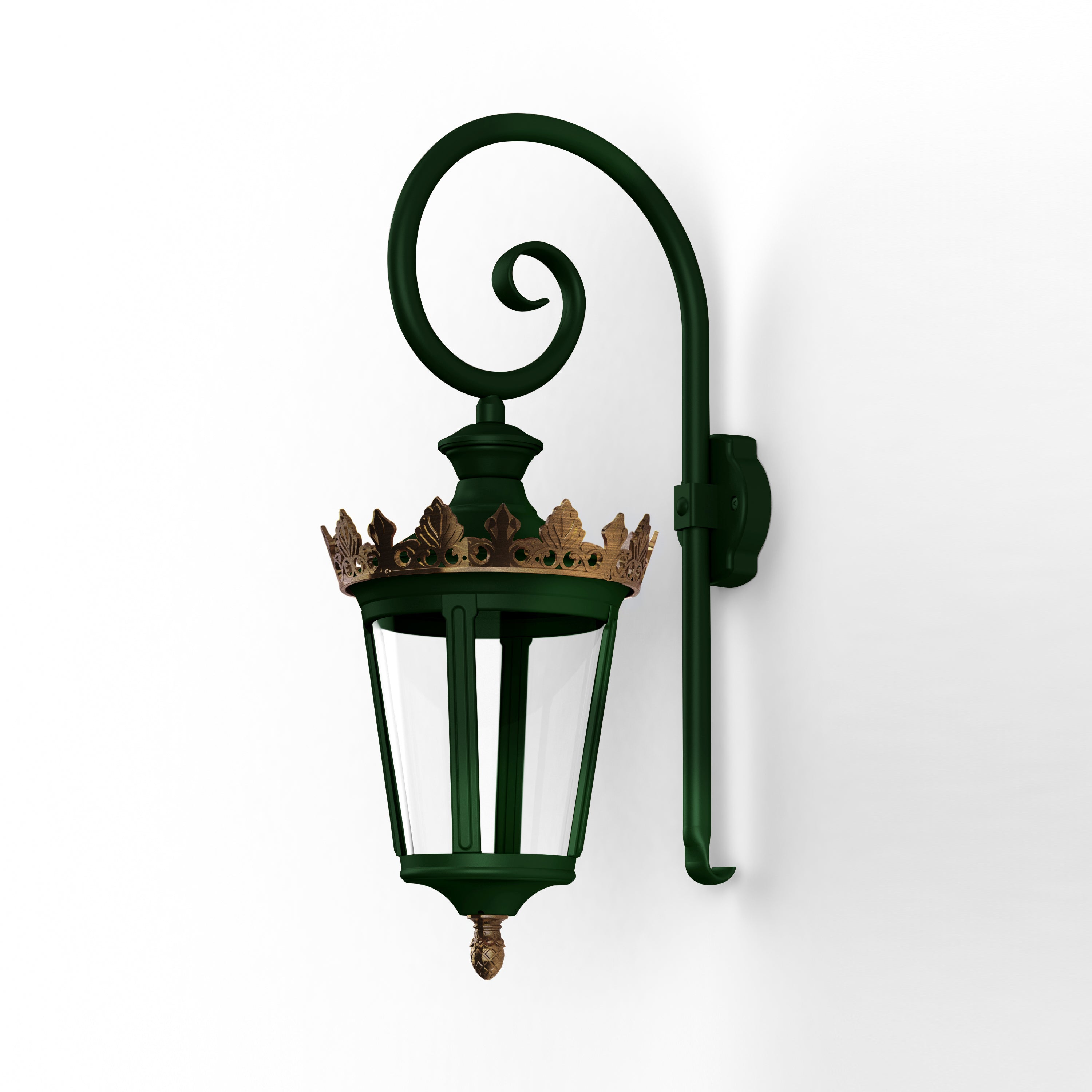 Applique Louvre N°2 LED 2700°K Vert Anglais 019 133104019