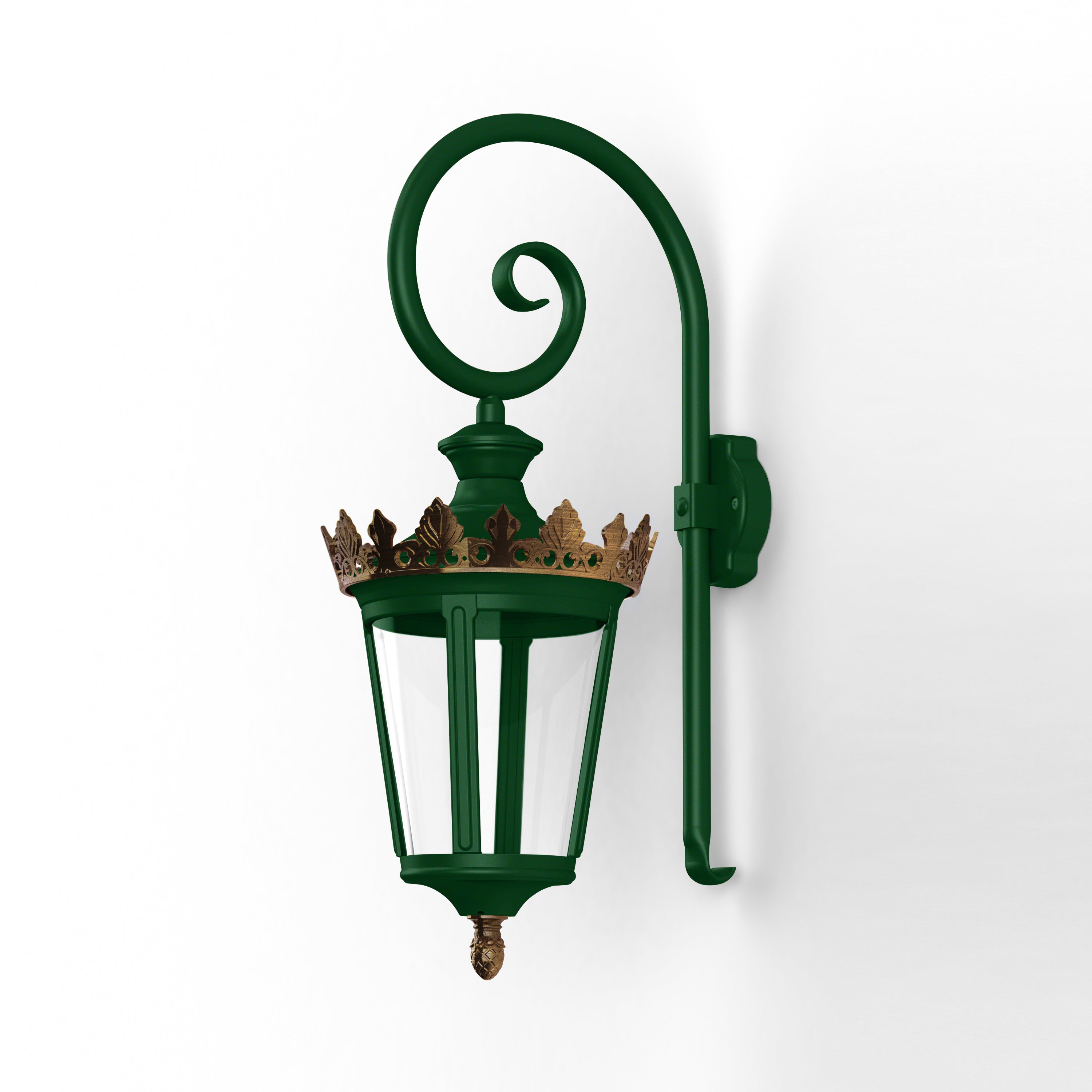 Applique Louvre N°2 LED 2700°K Vert sapin 067 133104067