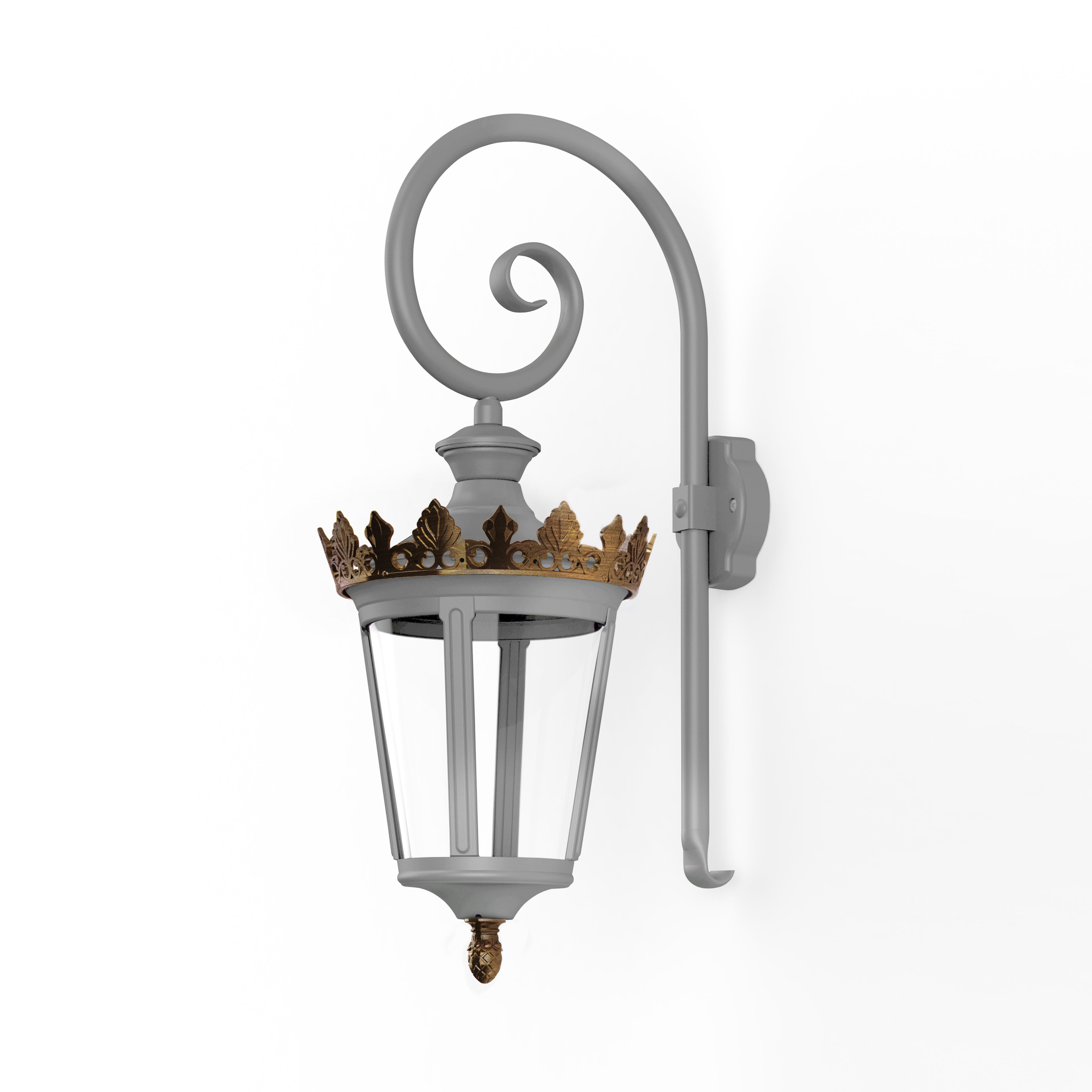 Applique Louvre N°2 LED 2700°K Gris soie 105 133104105