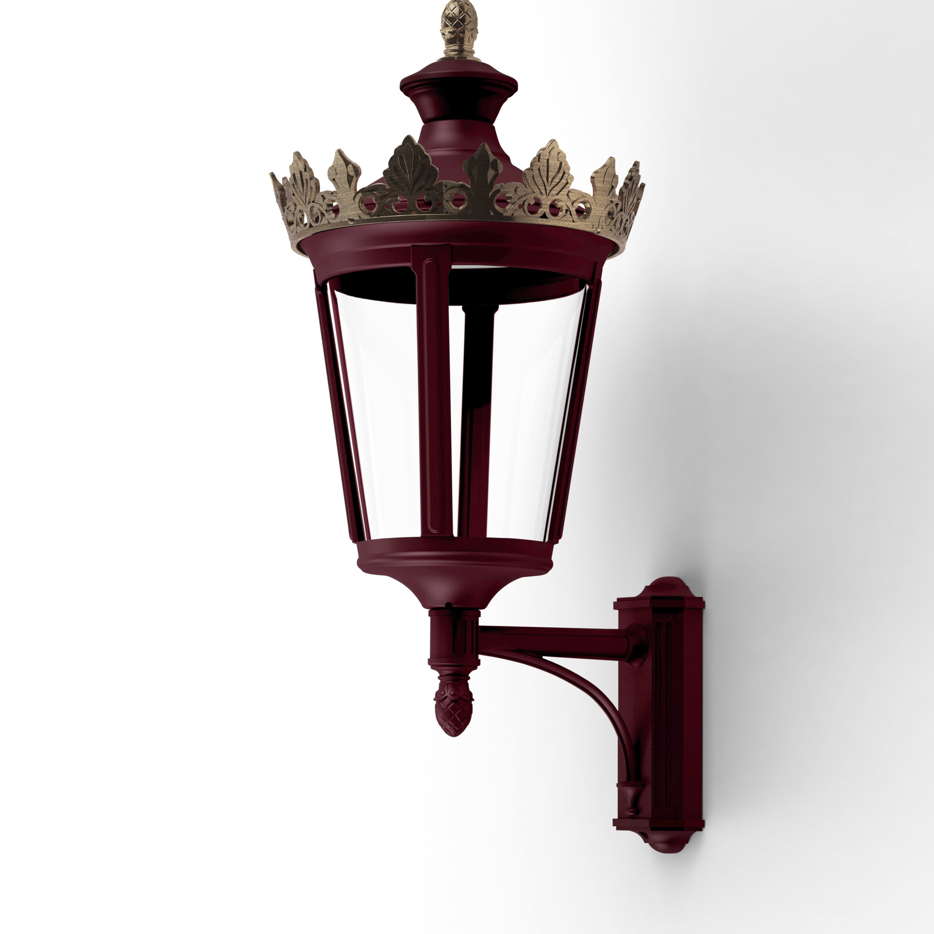 Applique Louvre N°5 LED 2700°K Rouge vin 066 133110066