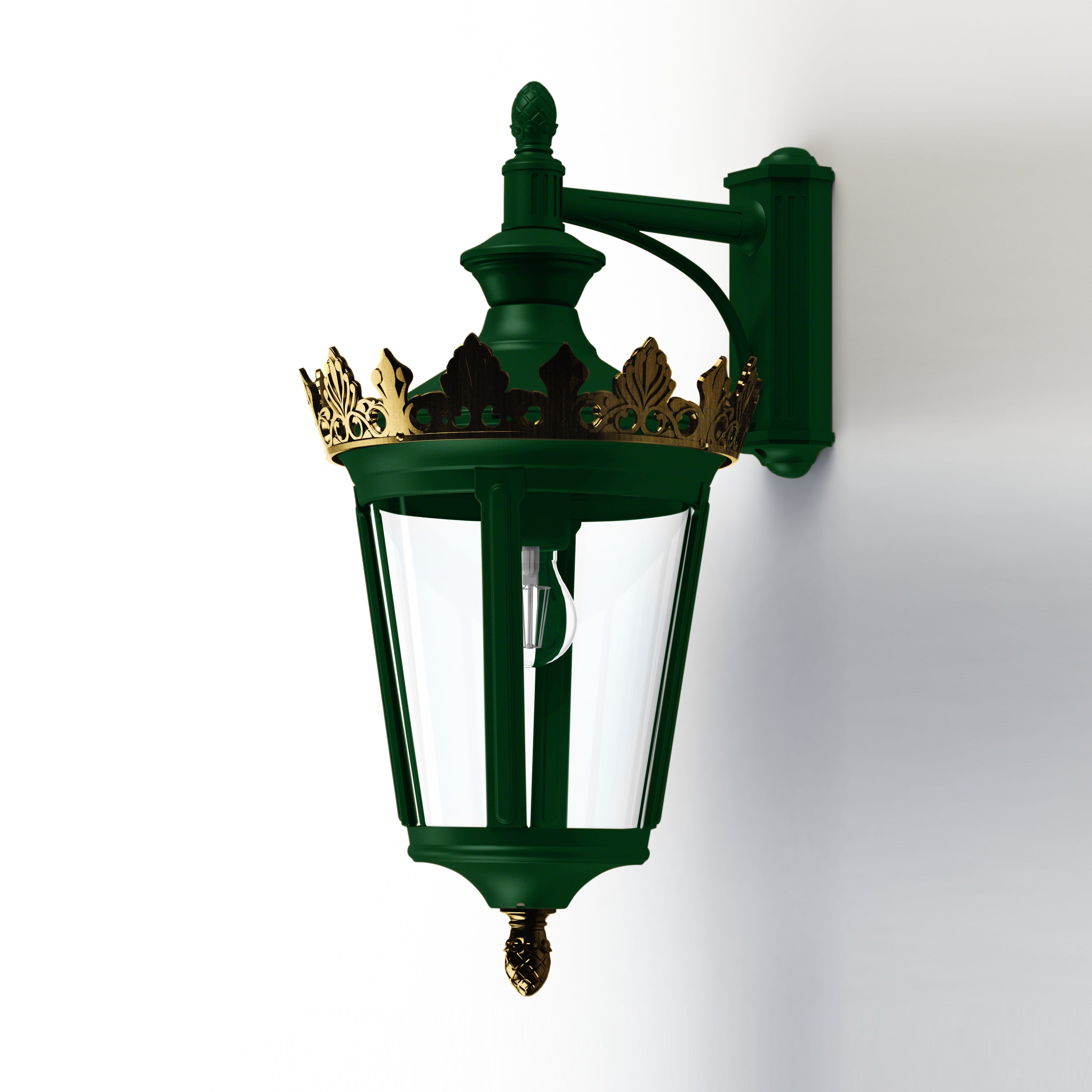 Applique Louvre N°6 E27 Vert sapin 067 133011067