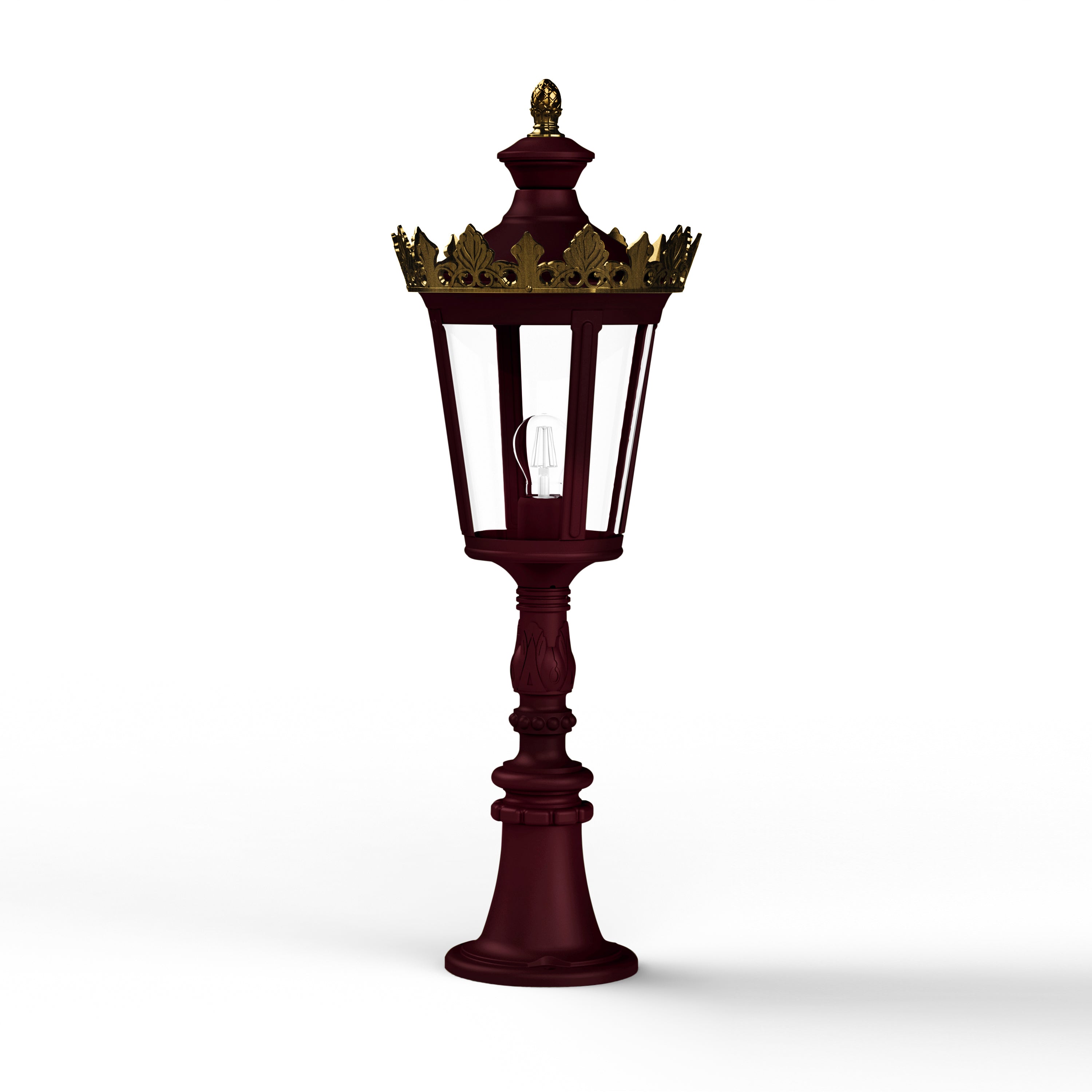 Borne Louvre N°7 E27 Rouge vin 066 133013066