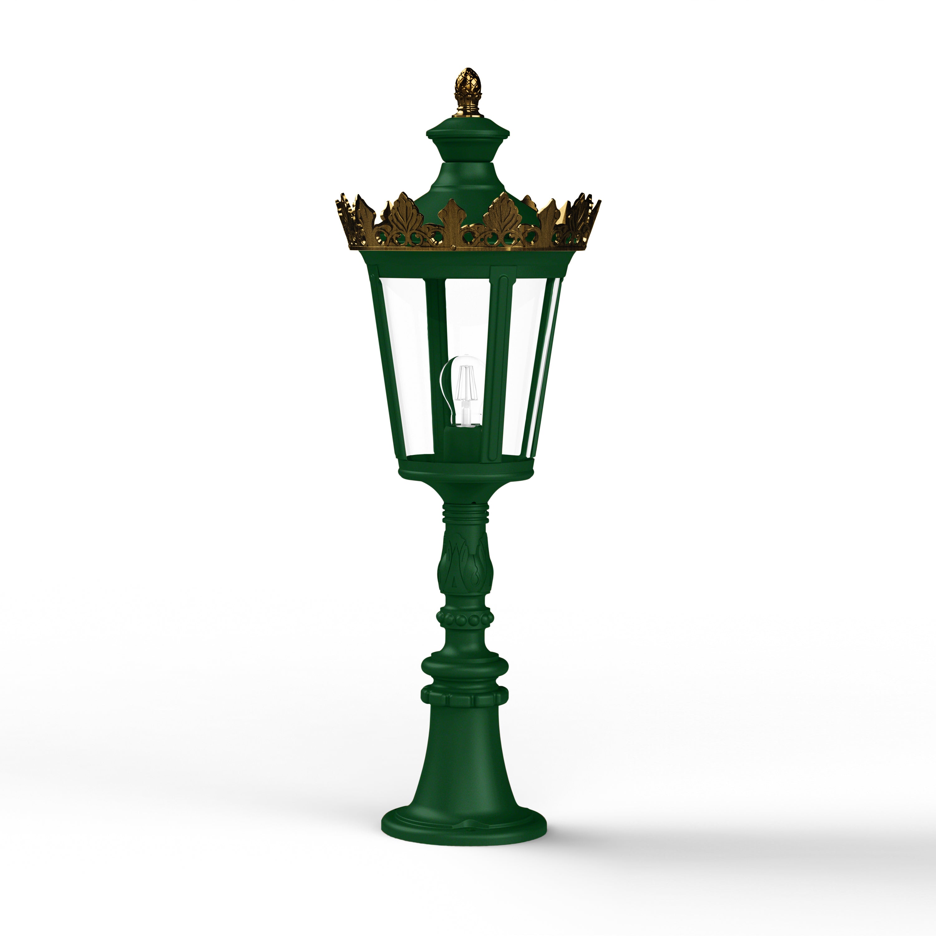 Borne Louvre N°7 E27 Vert sapin 067 133013067
