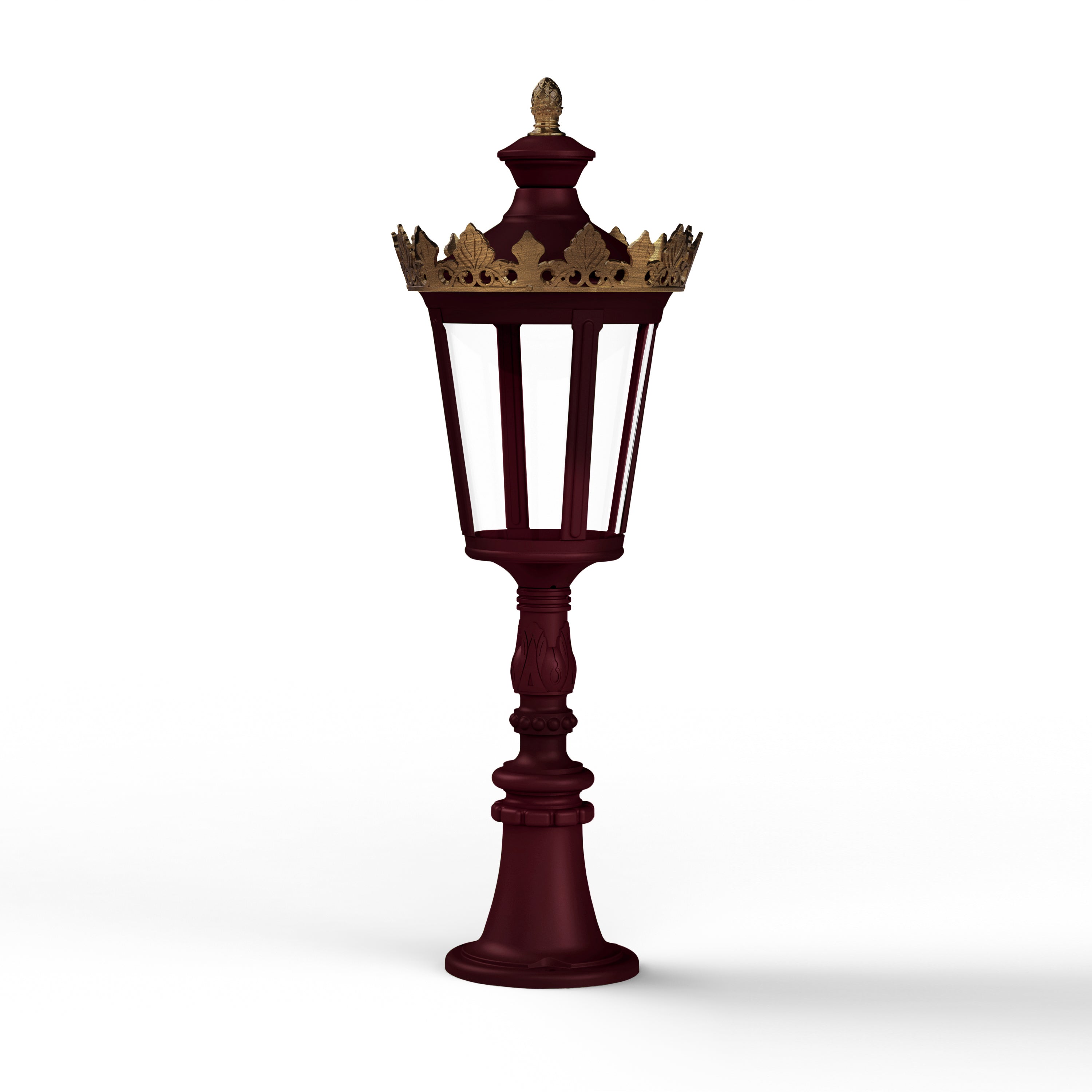 Borne Louvre N°7 LED 2700°K Rouge vin 066 133114066