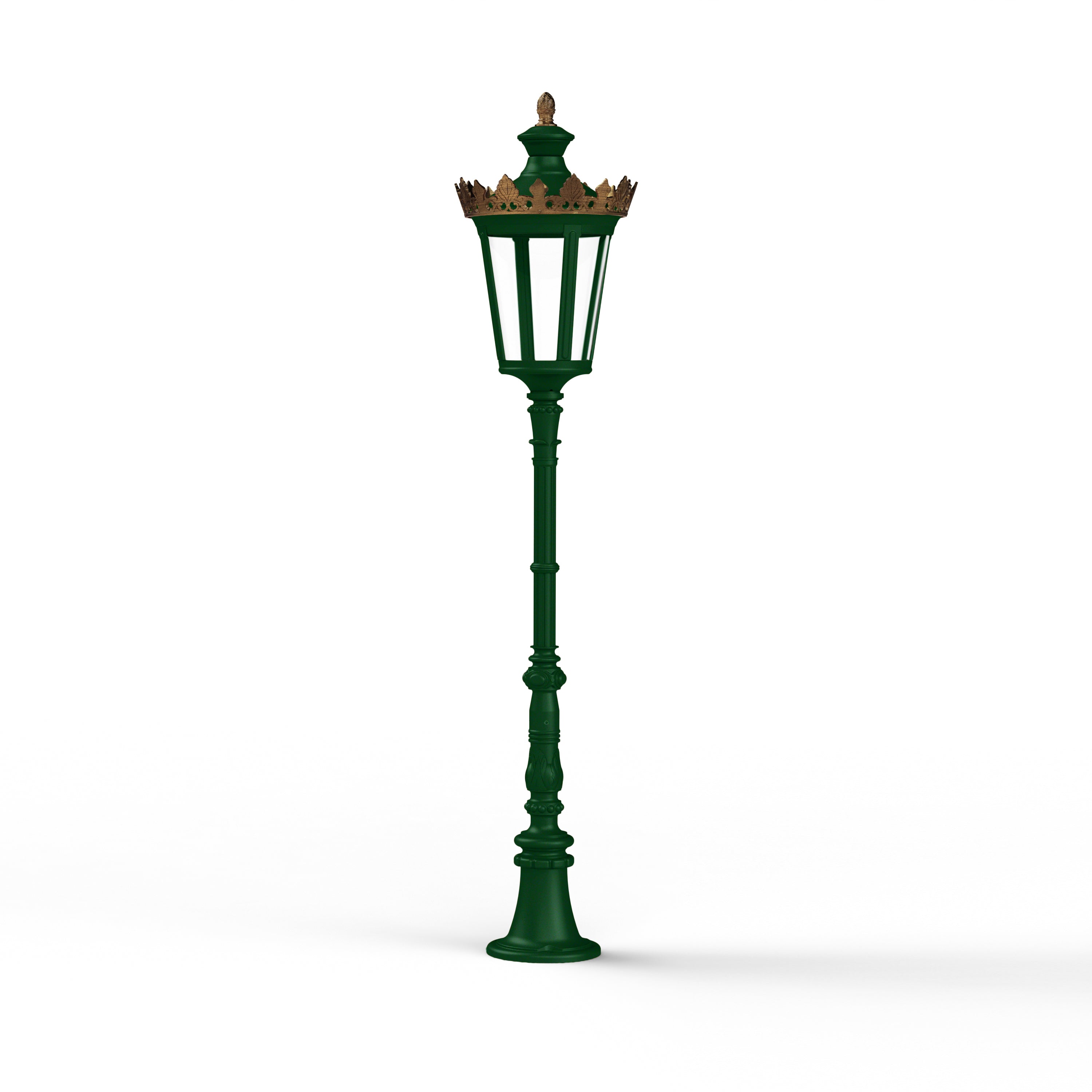 Borne Louvre N°8 LED 2700°K Vert sapin 067 133116067