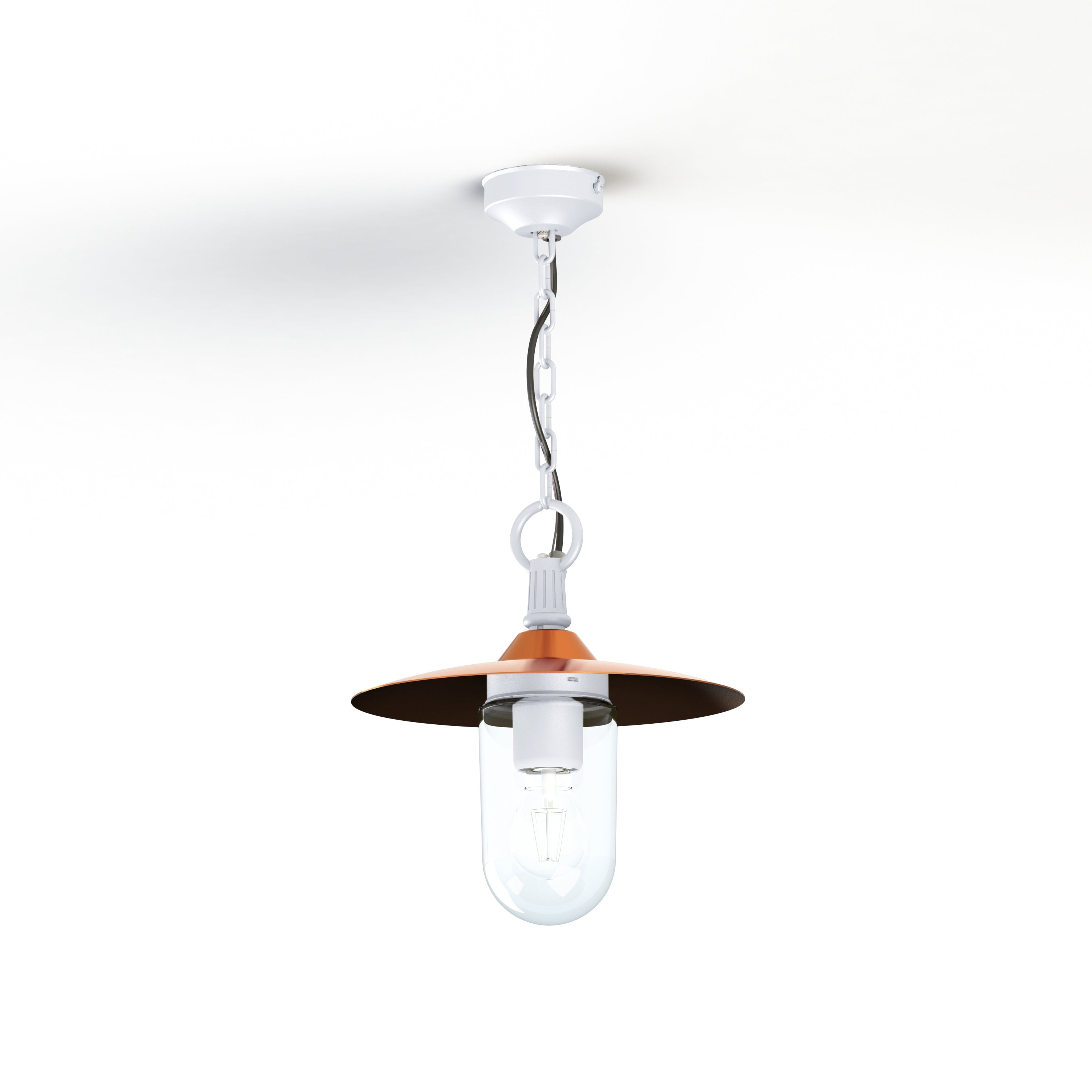 Suspension Montana N°1 clair Dôme cuivre brut- Blanc 001 139017001