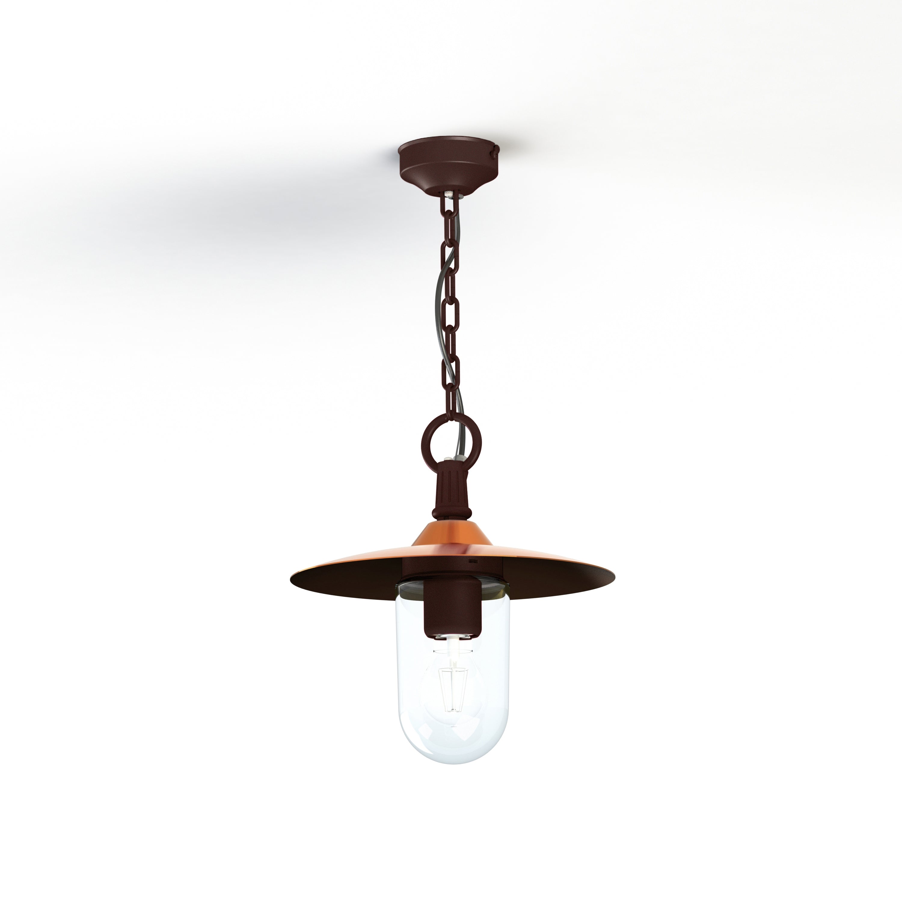 Suspension Montana N°1 clair Dôme cuivre brut- Rouille 046 139017046