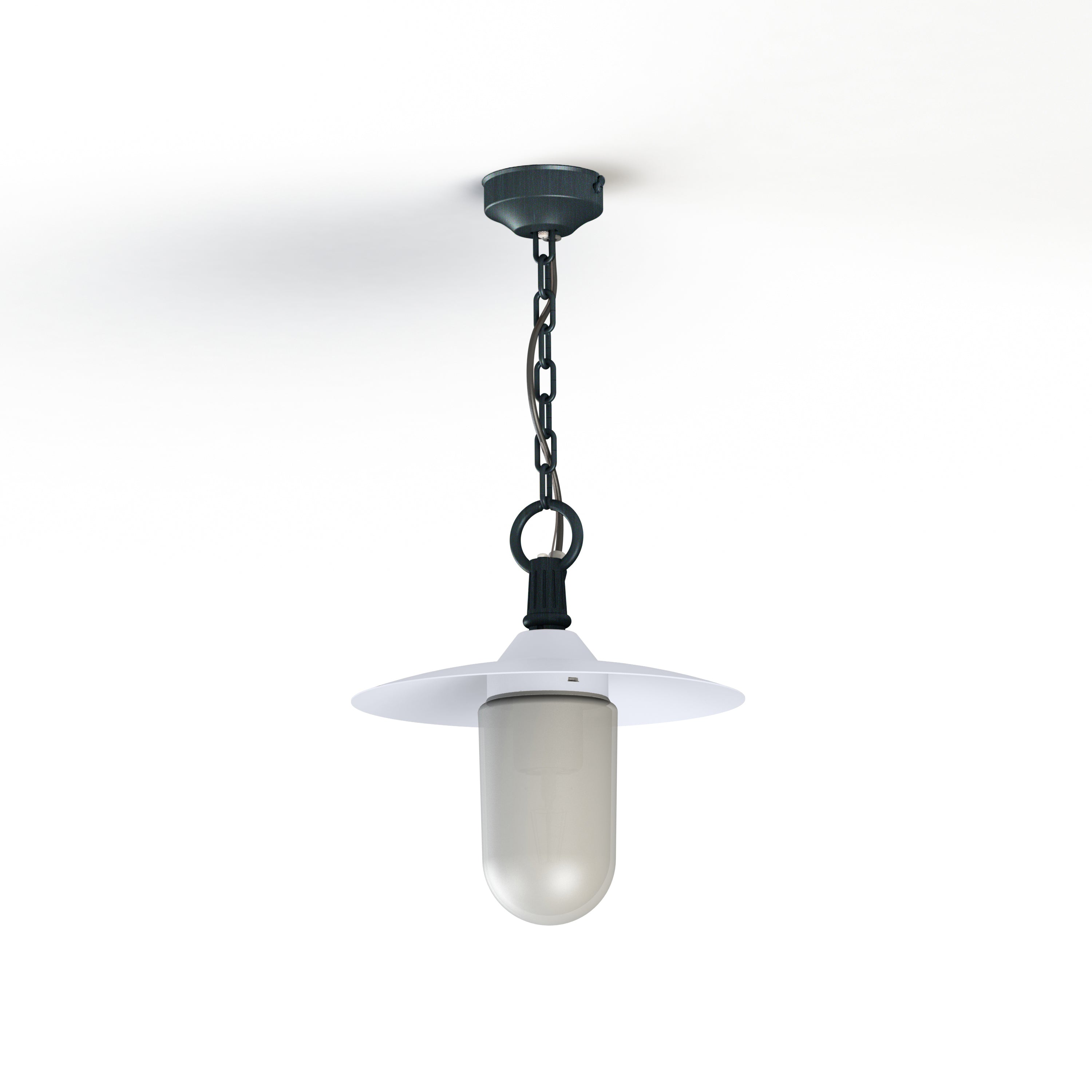 Suspension Montana N°1 opale Dôme blanc- Vert de gris 008 139003008