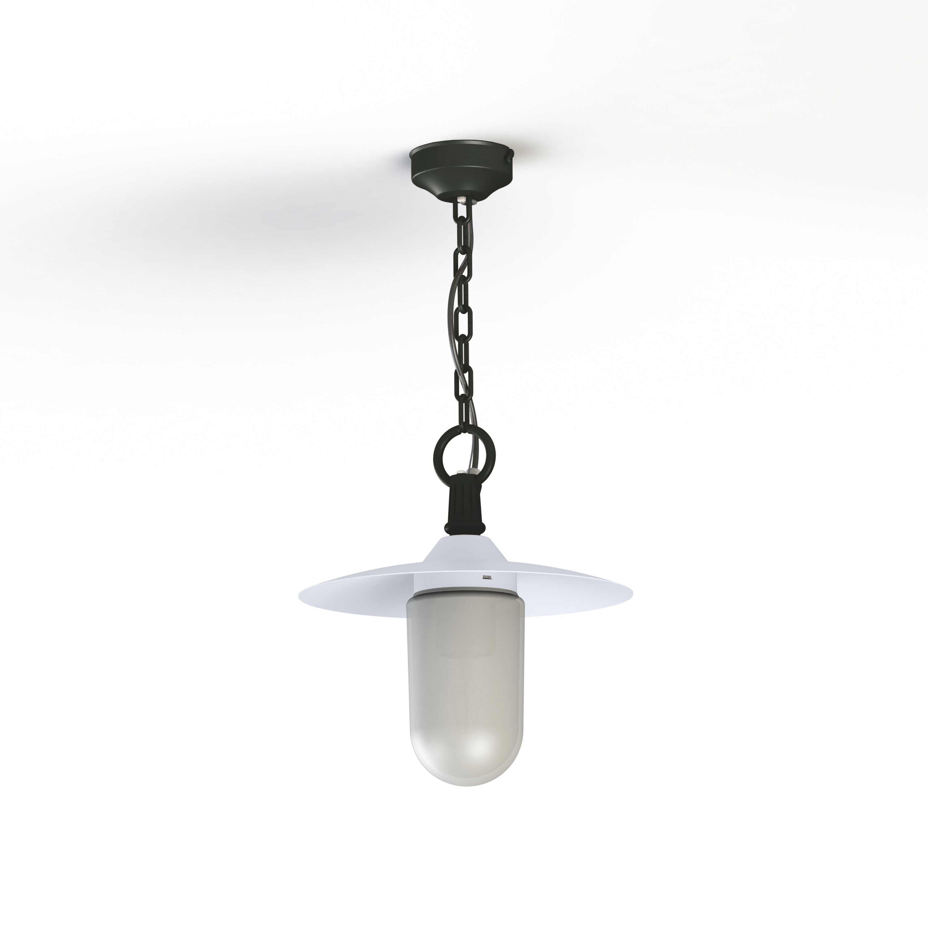 Suspension Montana N°1 opale Dôme blanc- Gris noir 107 139003107