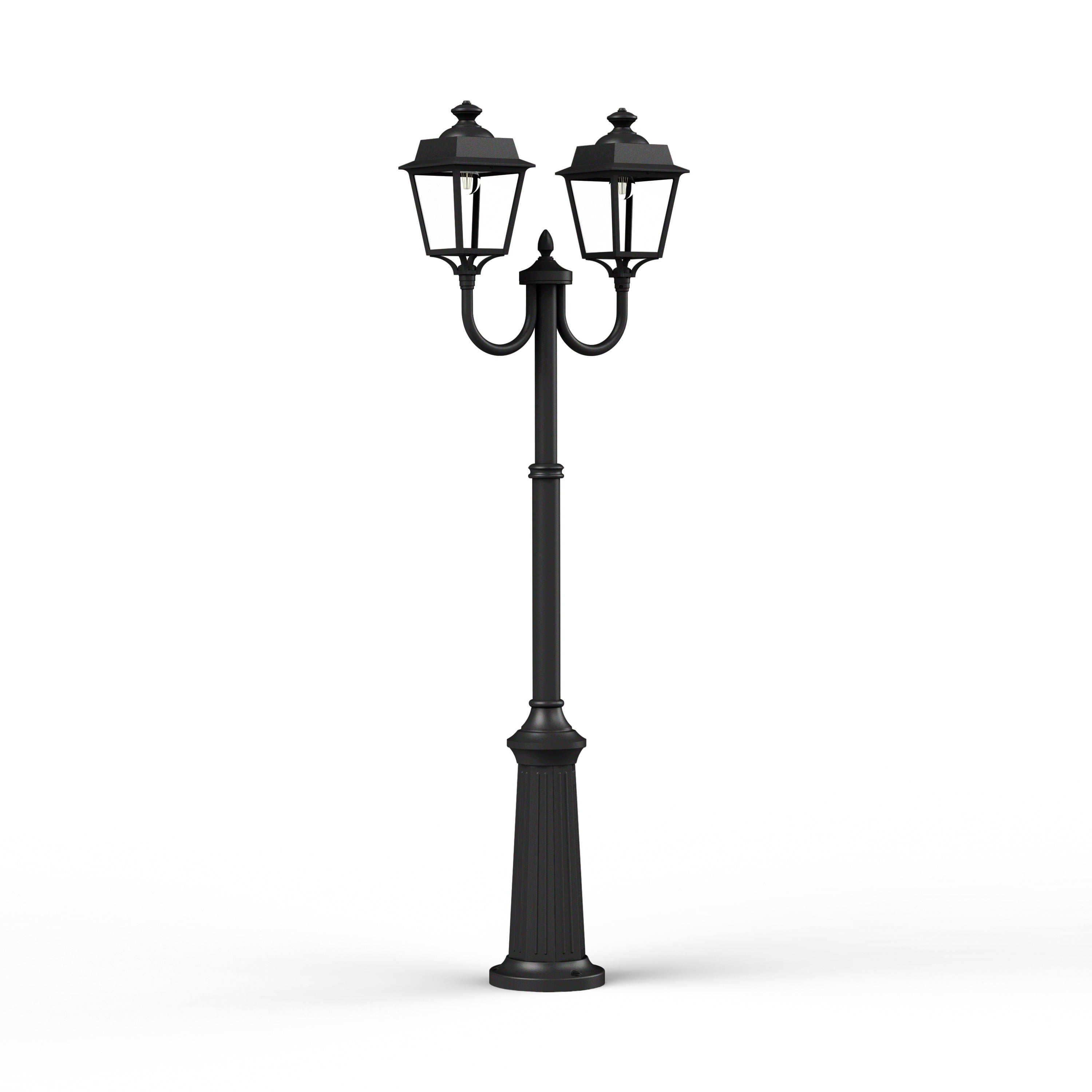Lampadaire Place des Vosges 1 évolution N°13 Noir foncé 000 150033000