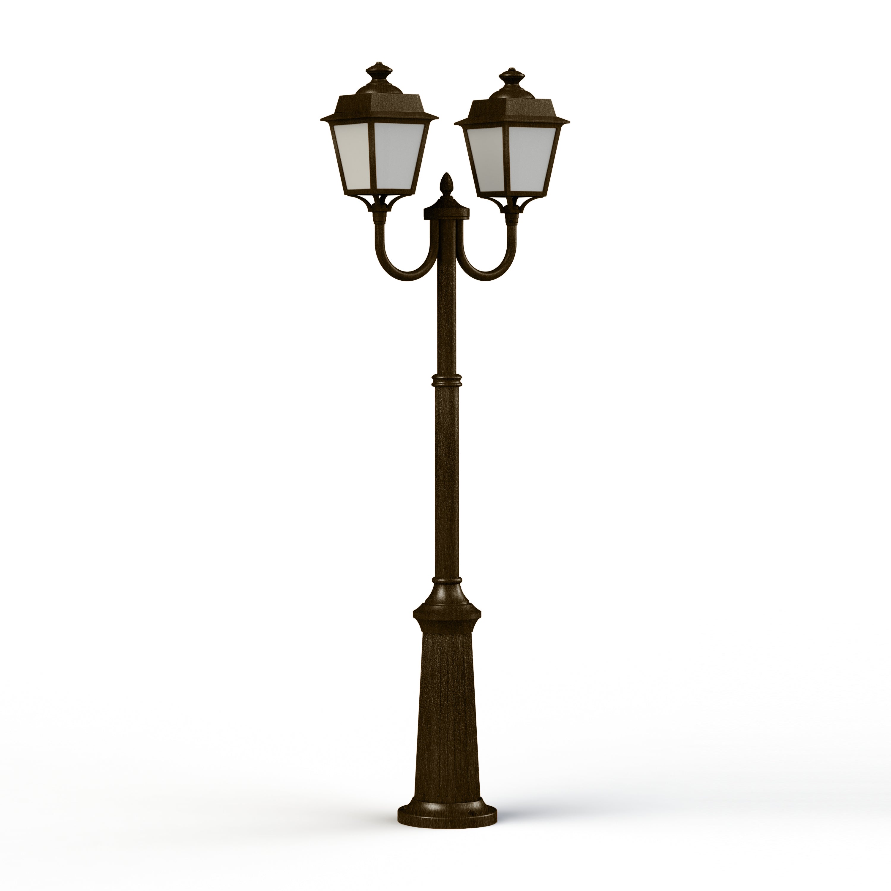 Lampadaire Place des Vosges 1 évolution N°13 Patiné doré 009 150034009