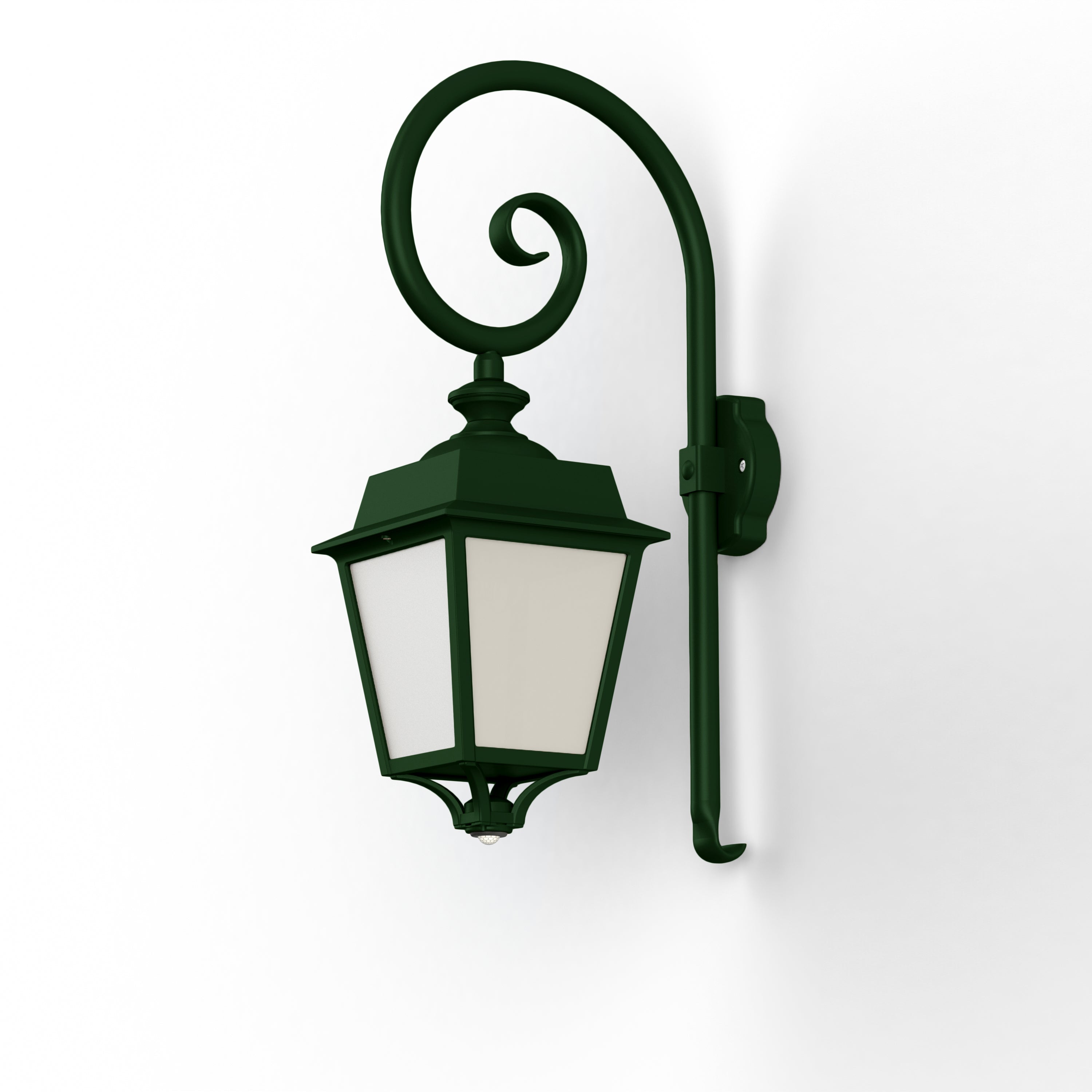 Applique Place des Vosges 1 évolution N°5 detection Vert Anglais 019 150018019