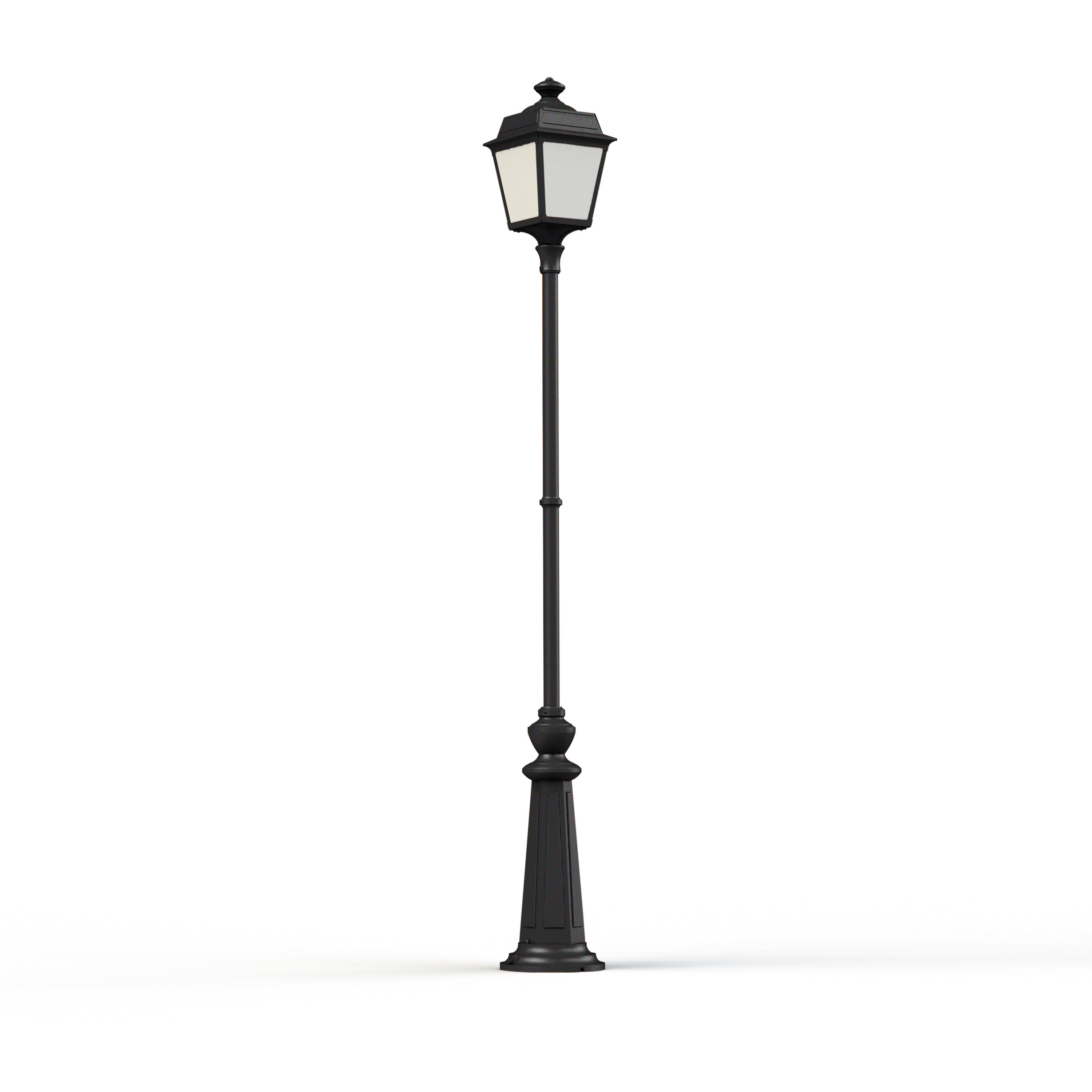Lampadaire Place des Vosges 1 Tradition N°12 Noir foncé 000 151020000