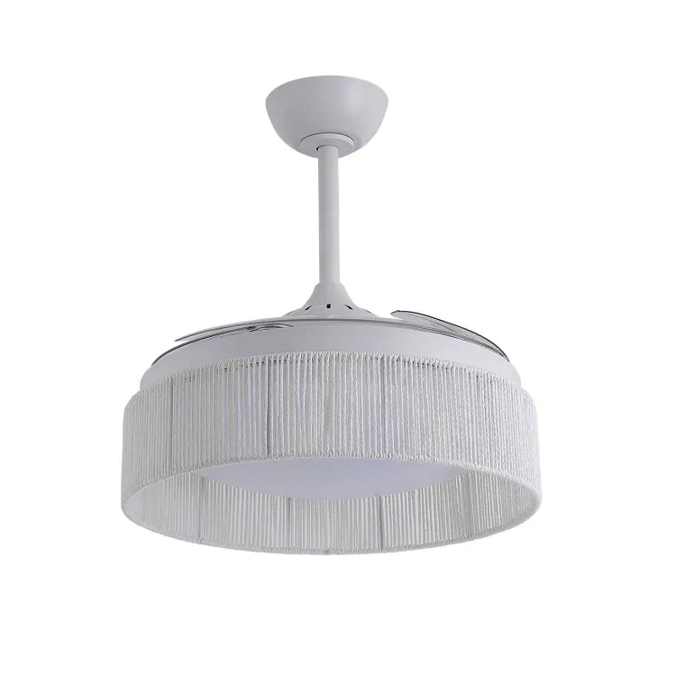 Plafonnier ventilateur BOHEME blanc GM LOVA 7090
