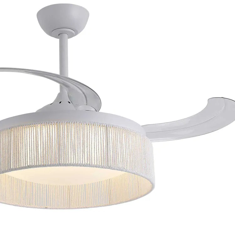 Plafonnier ventilateur BOHEME blanc GM LOVA 7090