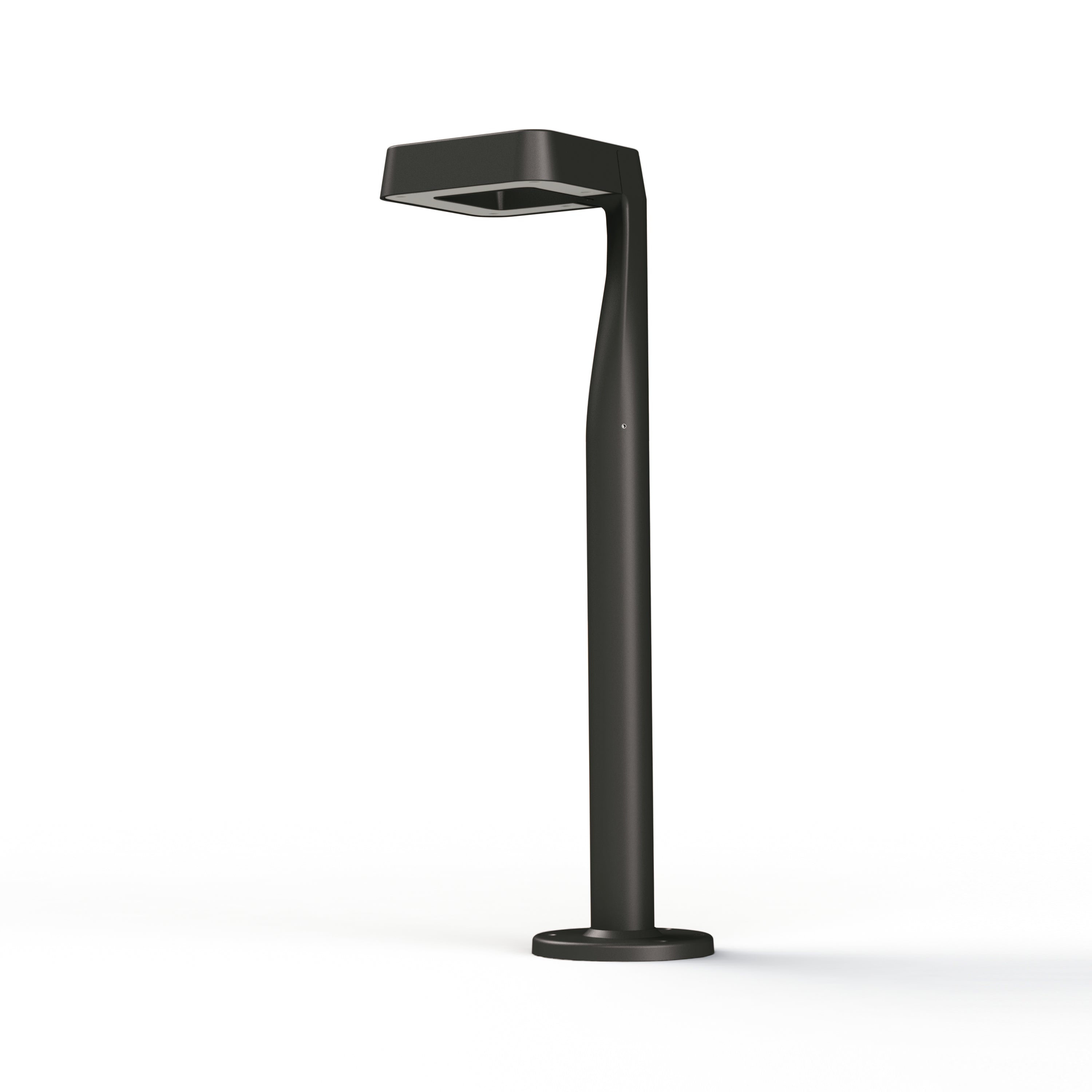 Borne Square N°2 LED 4000°K Gris noir 107 156003107