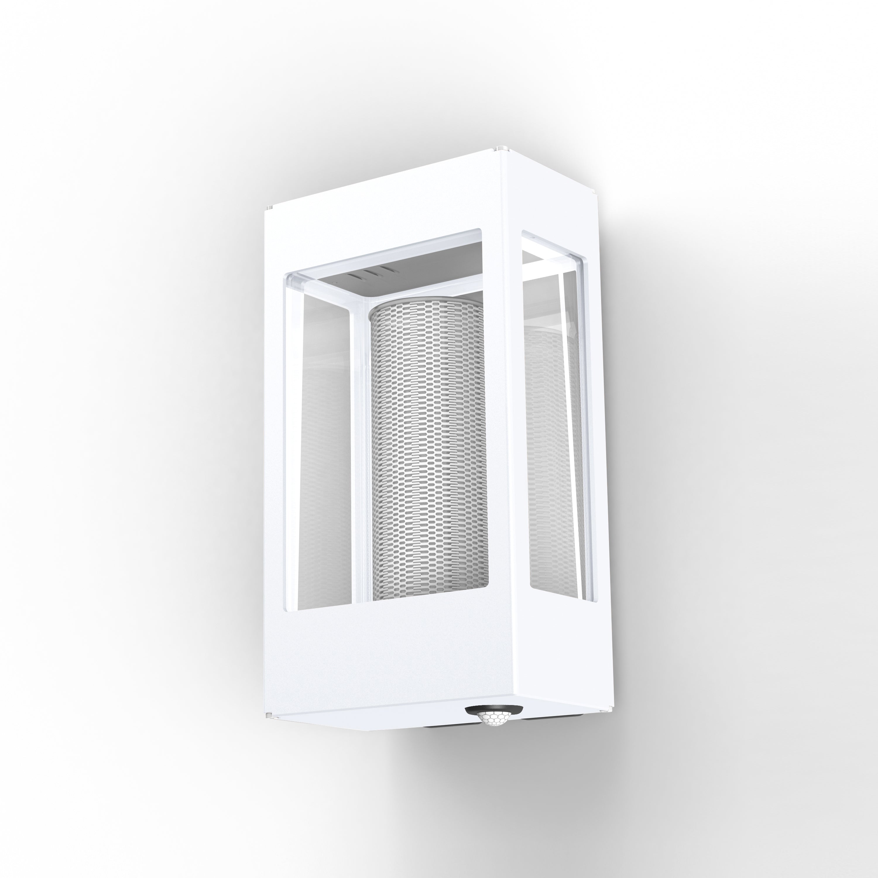 Applique Tétra N°1 E27 detection Blanc pur 101 162002101