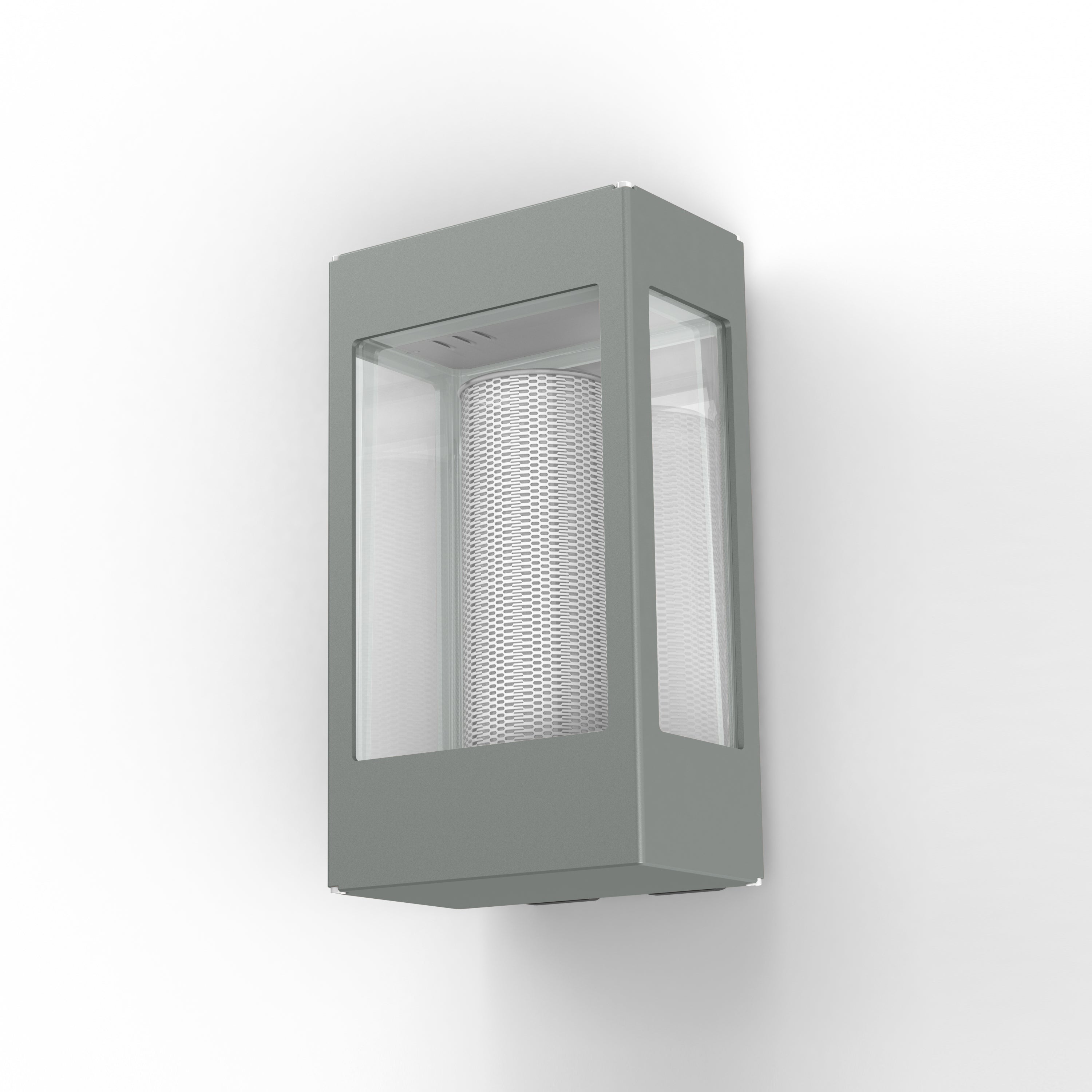 Applique Tétra N°1 E27 Classe 3 Gris 023 162036023