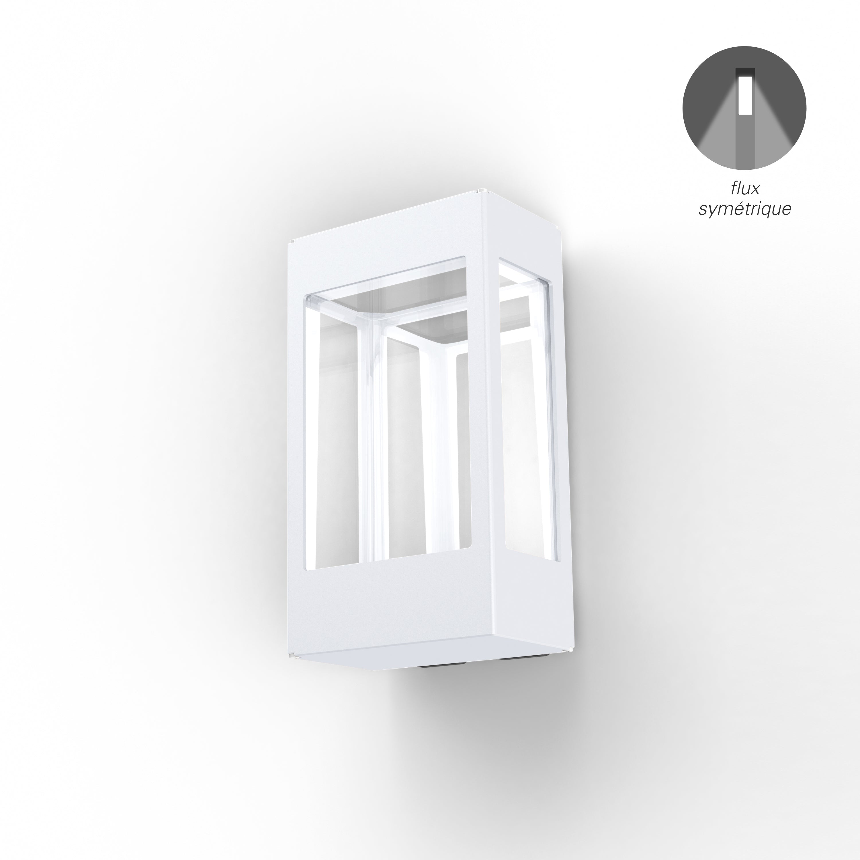 Applique Tétra N°1 LED 12w 2700°k Blanc 001 162306001