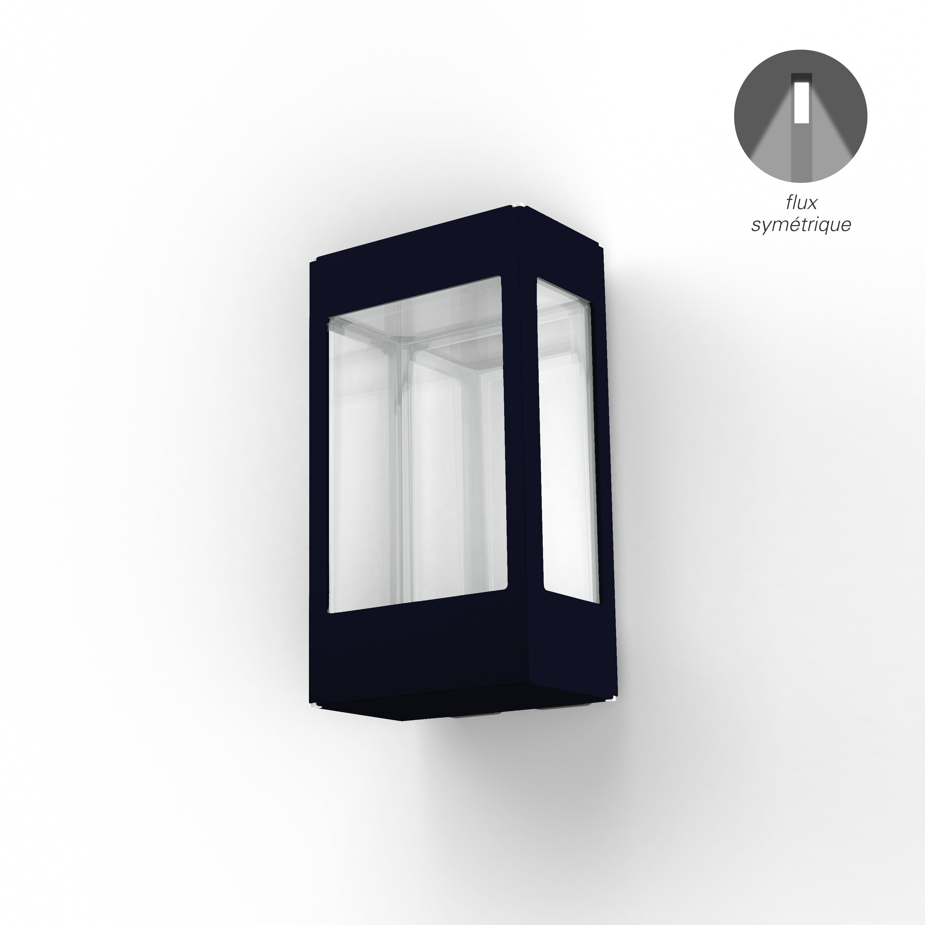 Applique Tétra N°1 LED 12w 2700°k Bleu acier 065 162306065
