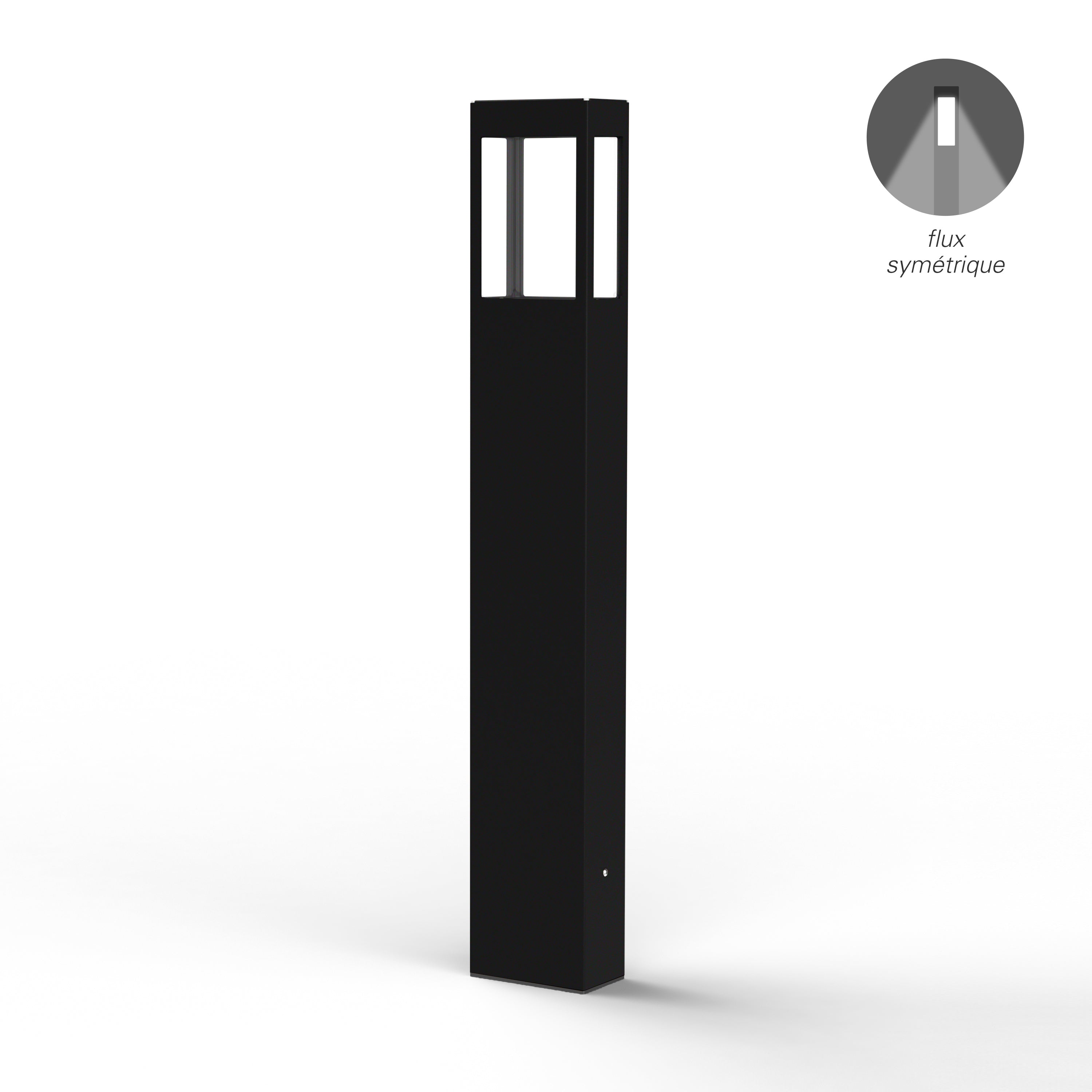 Borne Tétra N°4 LED 12w 2700°k Noir foncé 000 162221000