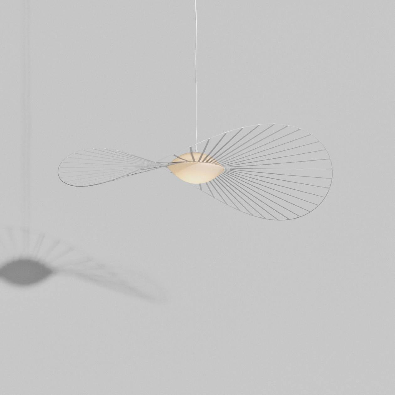 Suspension Vertigonova blanche D110
