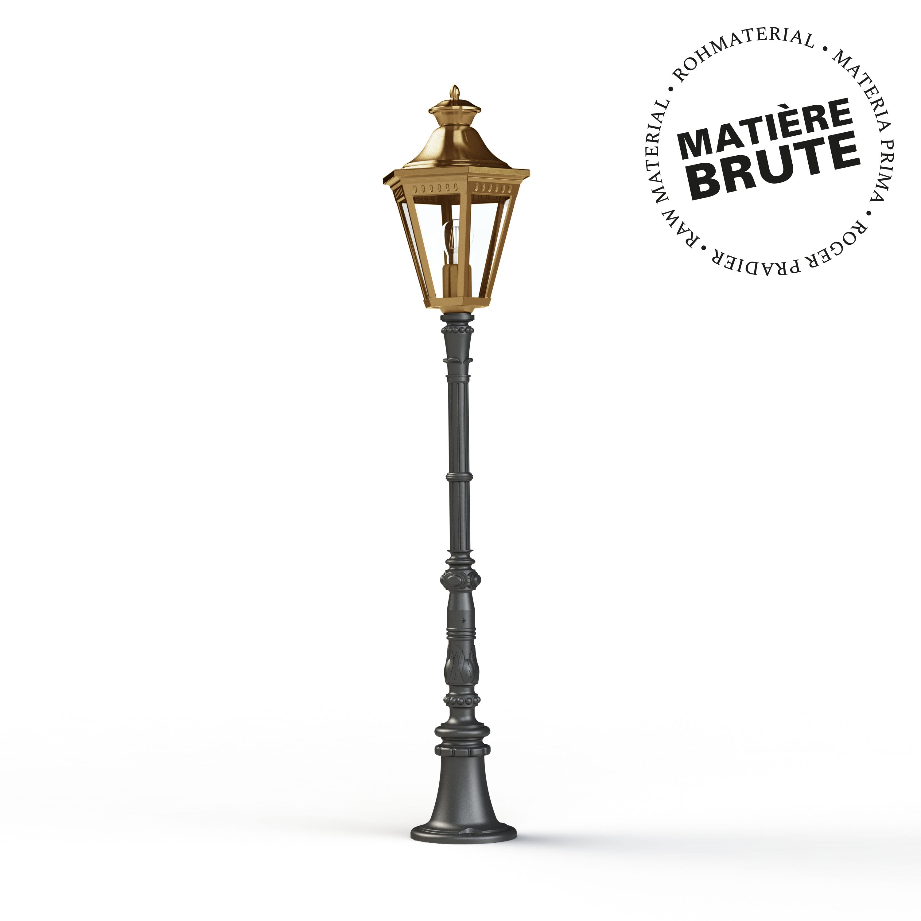 Borne Victoria N°11 Laiton brut 072 164009072