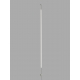 Lampadaire led dimmable Vertical blanc Mantra 36w 3000K 2160 lumens réglables H220à 280, idéal pour un intérieur design