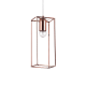 Suspension Onion Ideal Lux en métal rouille 1XE27, conviendra à tous les styles d'intérieur 