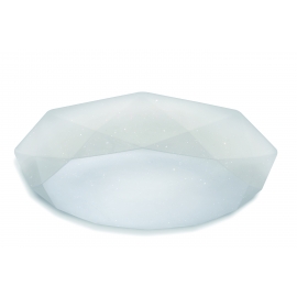 Plafonnier Diamante2 Mantra acrylique blanc 54w 4000 lumens 5000k D51,5 cms