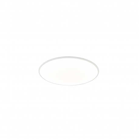Plafonnier Slim acrylique blanc 16W 1440 lumens 5000K Diamètre 25 cms, Hauteur 4,6 cms
