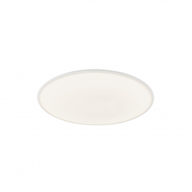 Plafonnier Slim acrylique blanc 24W 2150 lumens 4000K Diamètre 37 cms, Hauteur 5,6 cms