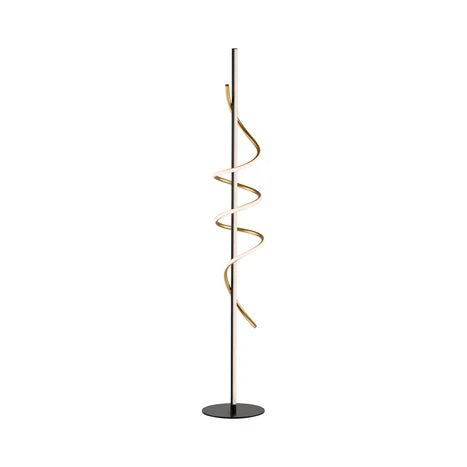 Lampadaire EMANDA noir et or NEU19110-68