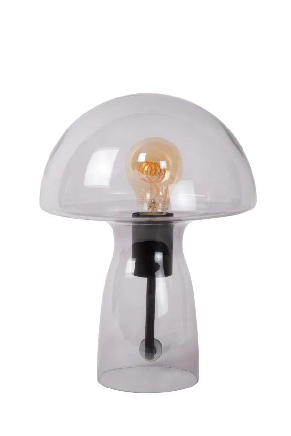 Lampe FUNGO gris fumé H28 LUCIDE 10514/01/65