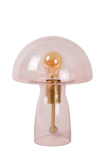 Lampe FUNGO rose H28 LUCIDE 10514/01/66