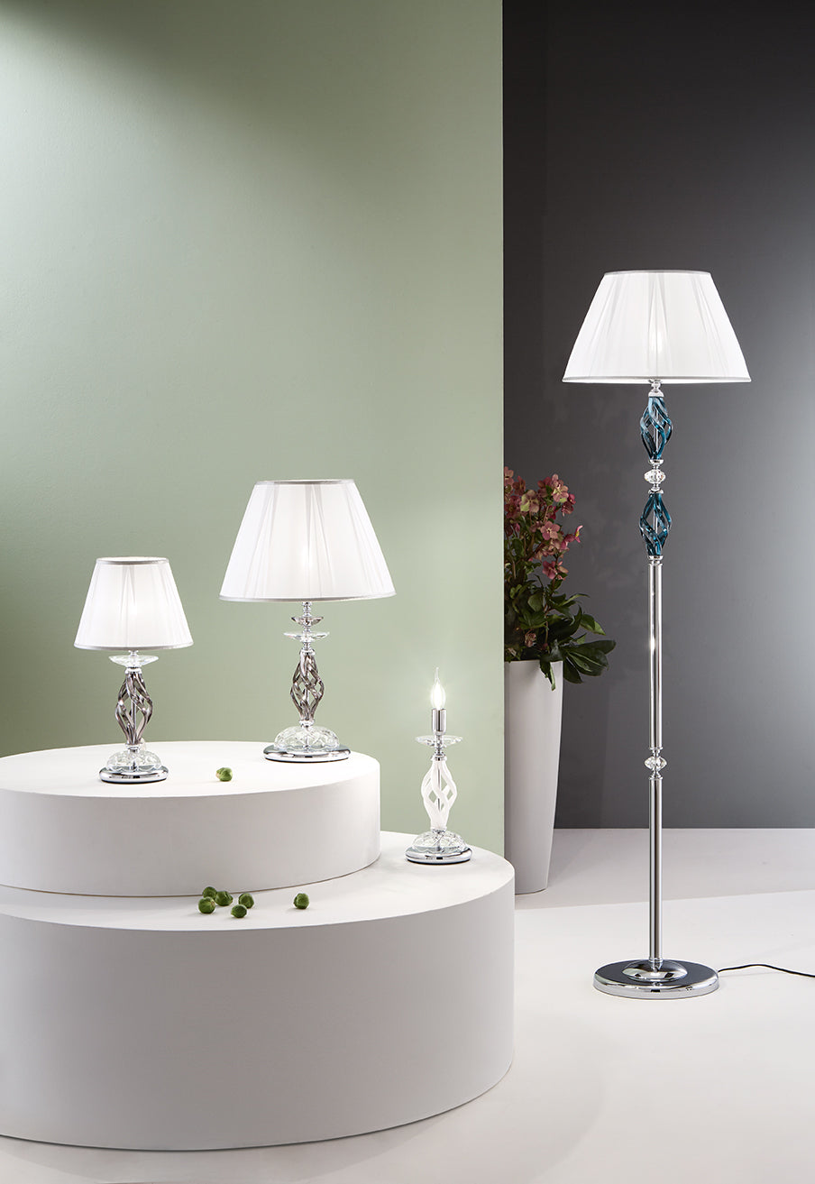 Lampadaire Firenze turquoise