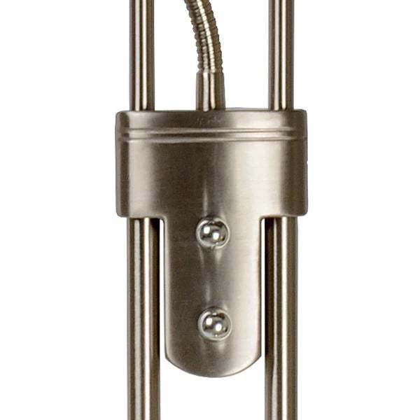 Lampadaire CHAMPION chrome dépoli LUCIDE 19792/24/12